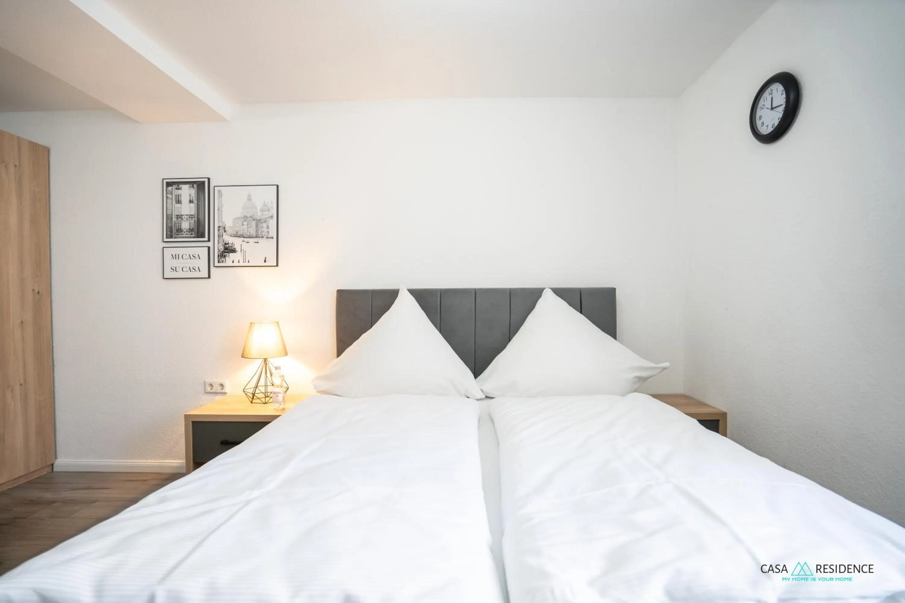 Bed in Louis Apartments