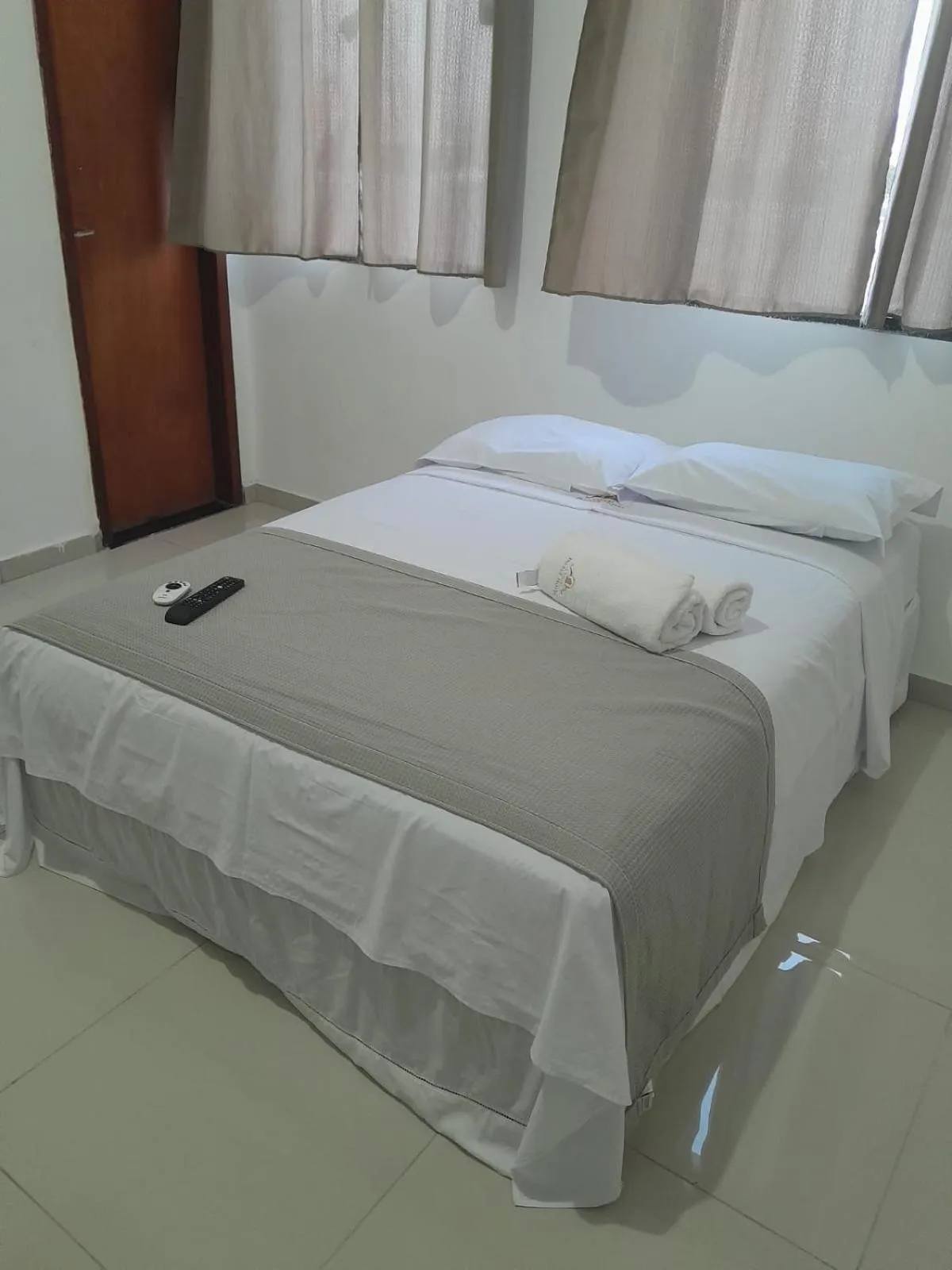 Bed in Central Palace Hotel