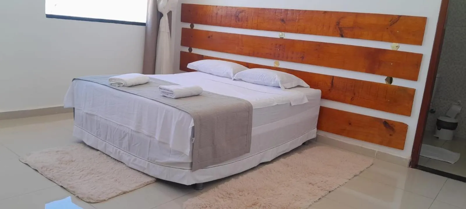 Bed in Central Palace Hotel