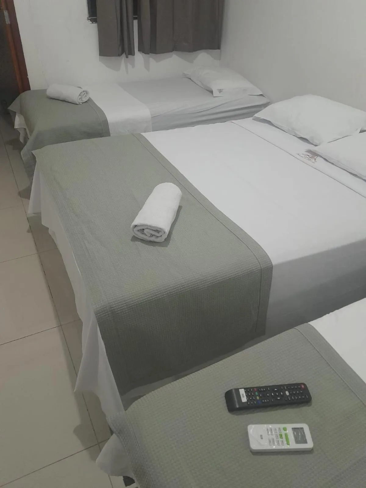 Bed in Central Palace Hotel