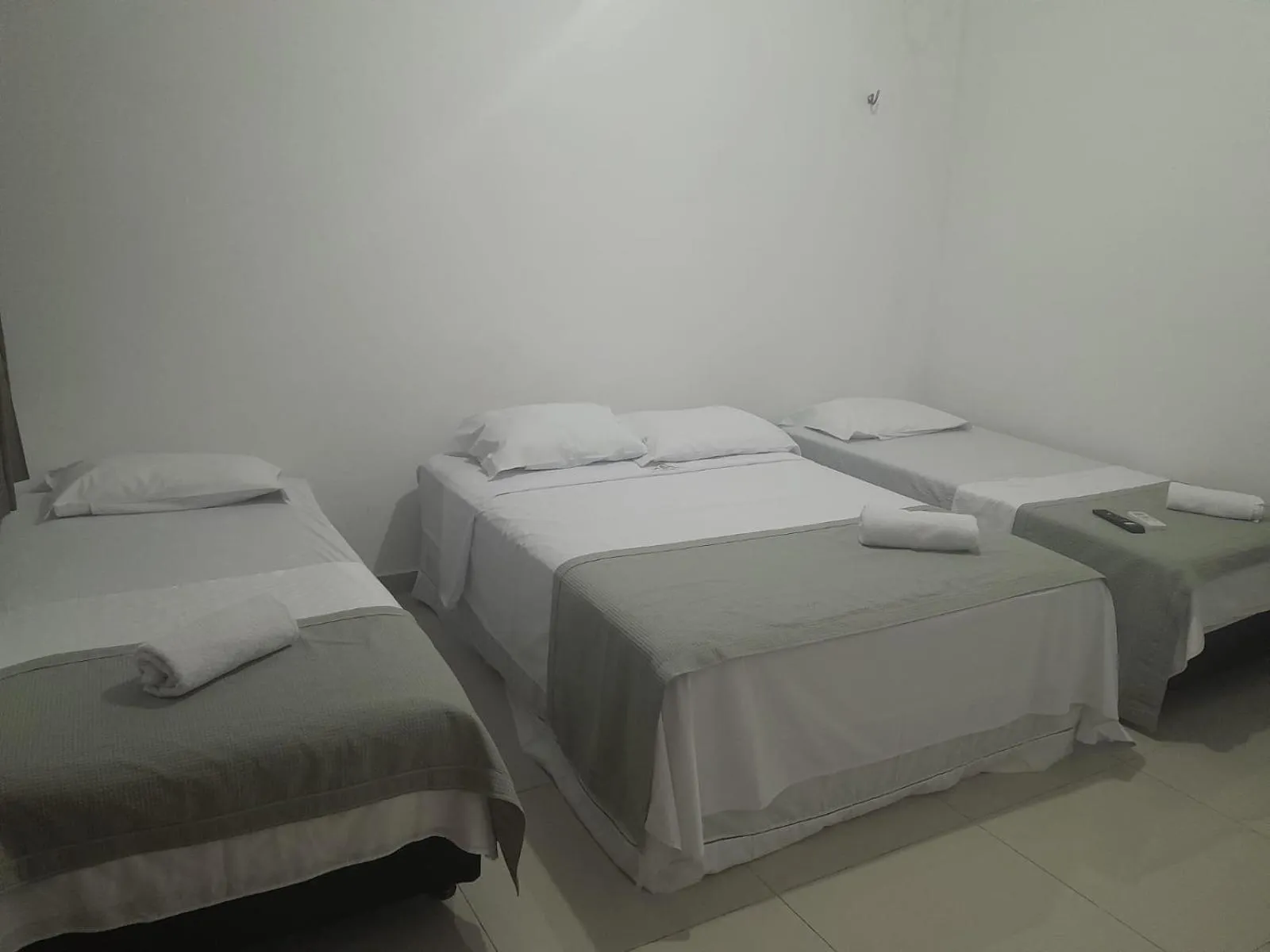 Bed in Central Palace Hotel