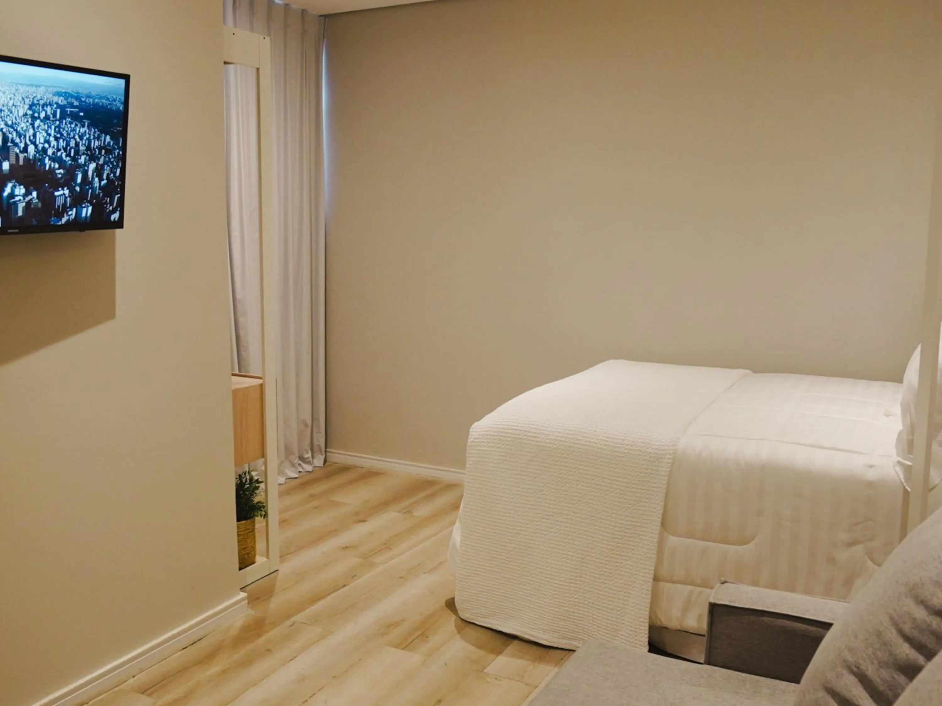 Bed in Apê Metrô Paraíso