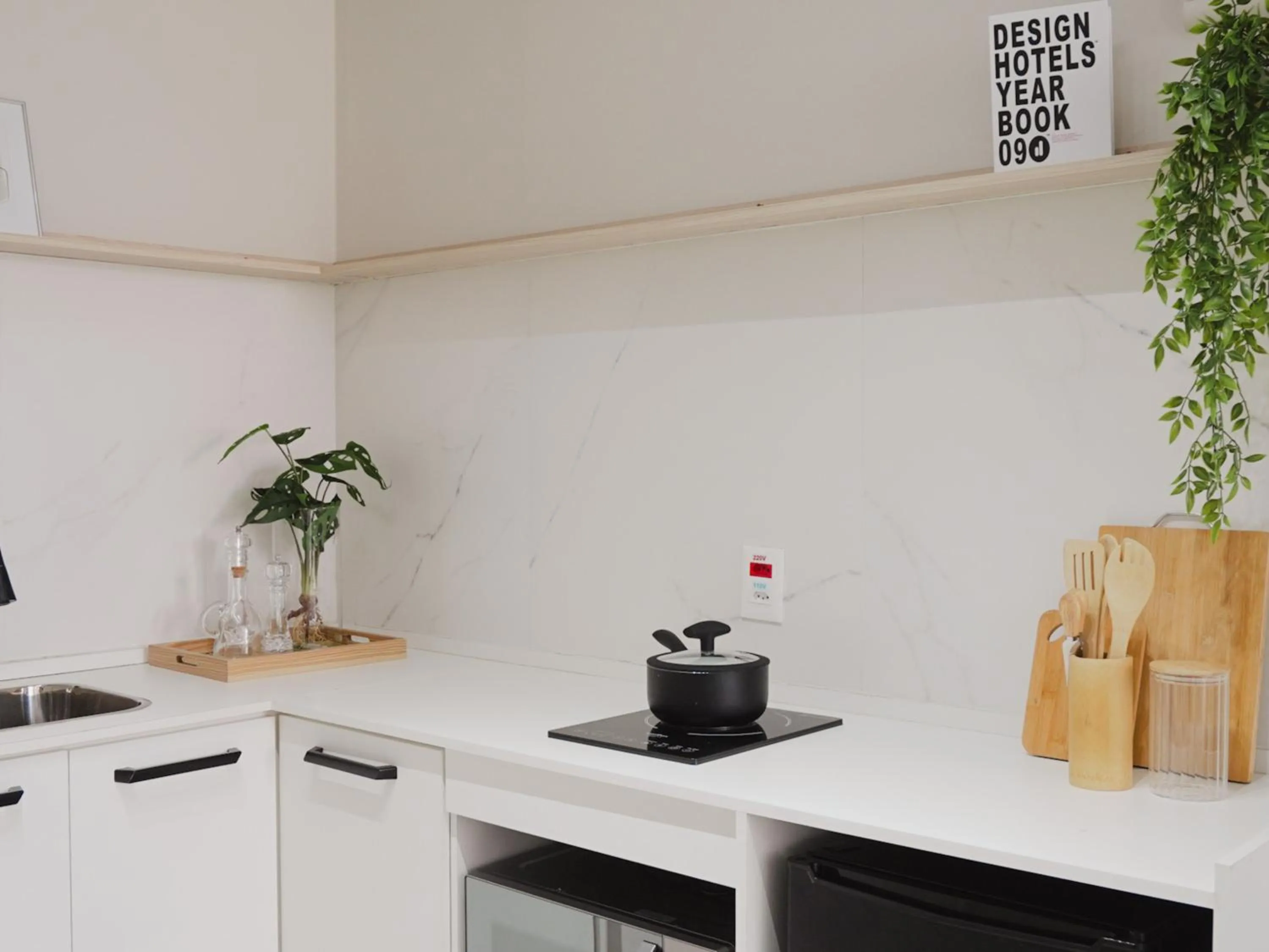 Kitchen or kitchenette in Apê Metrô Paraíso