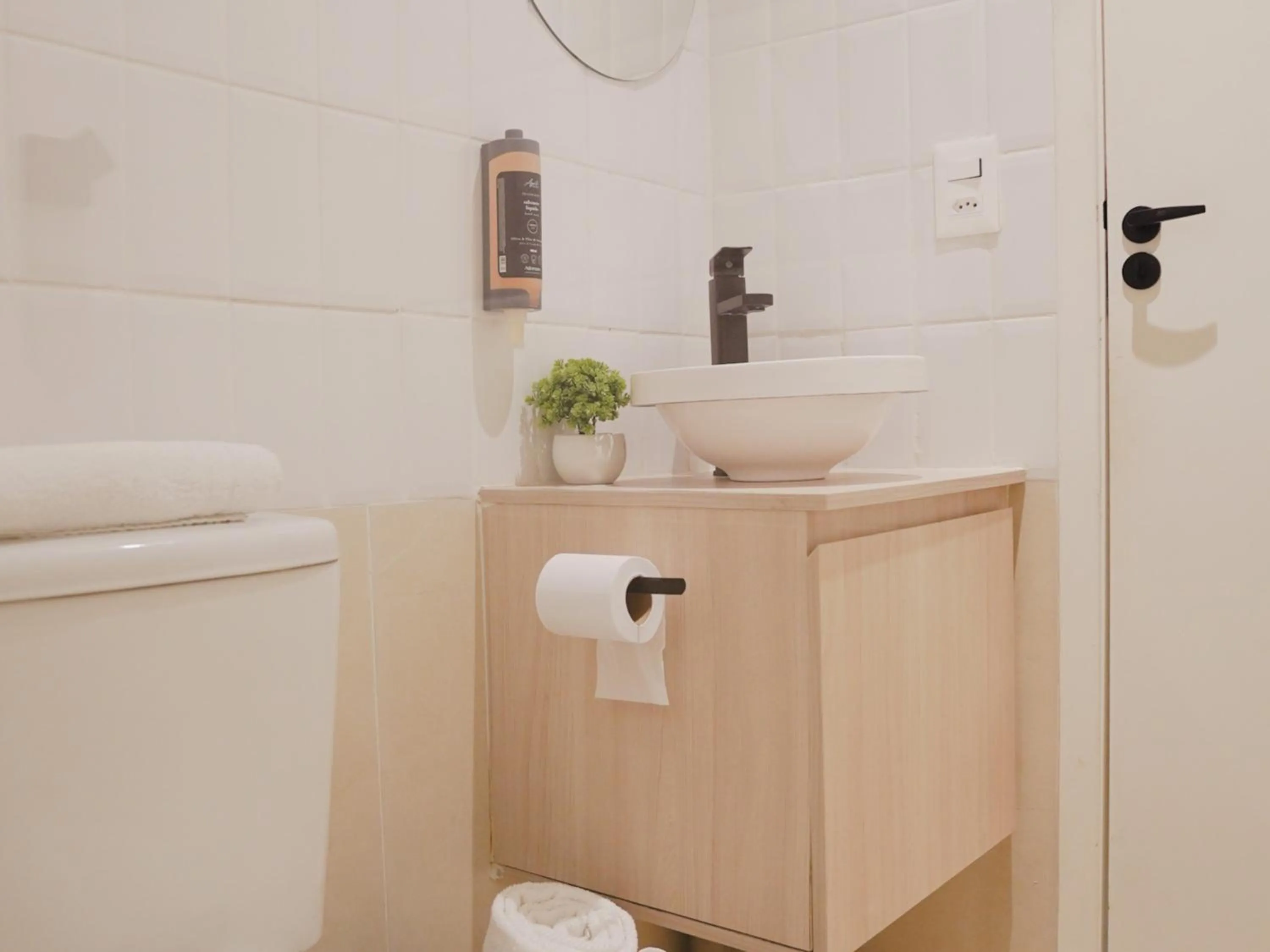 Toilet in Apê Metrô Paraíso