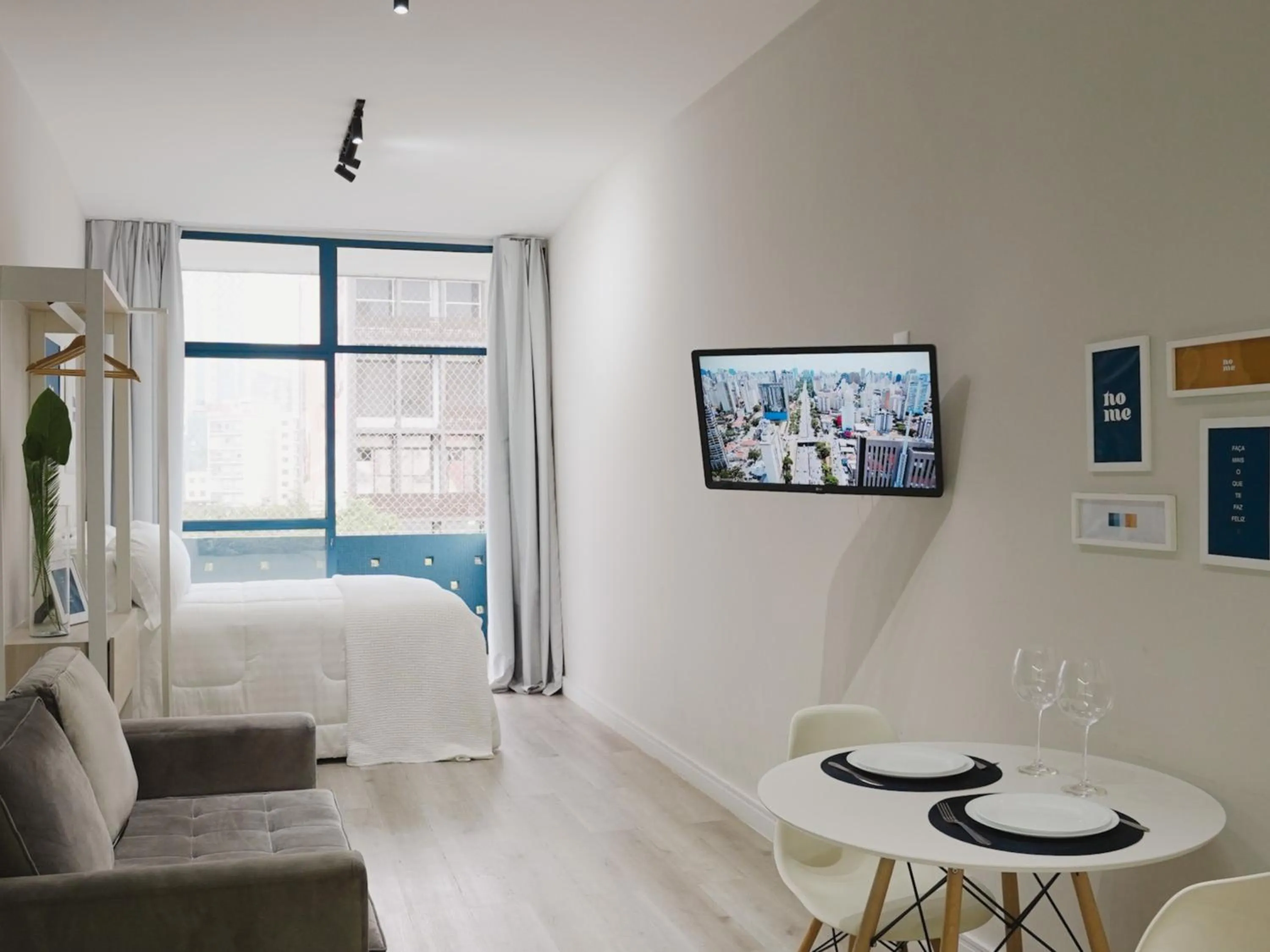 Patio in Apê Metrô Paraíso