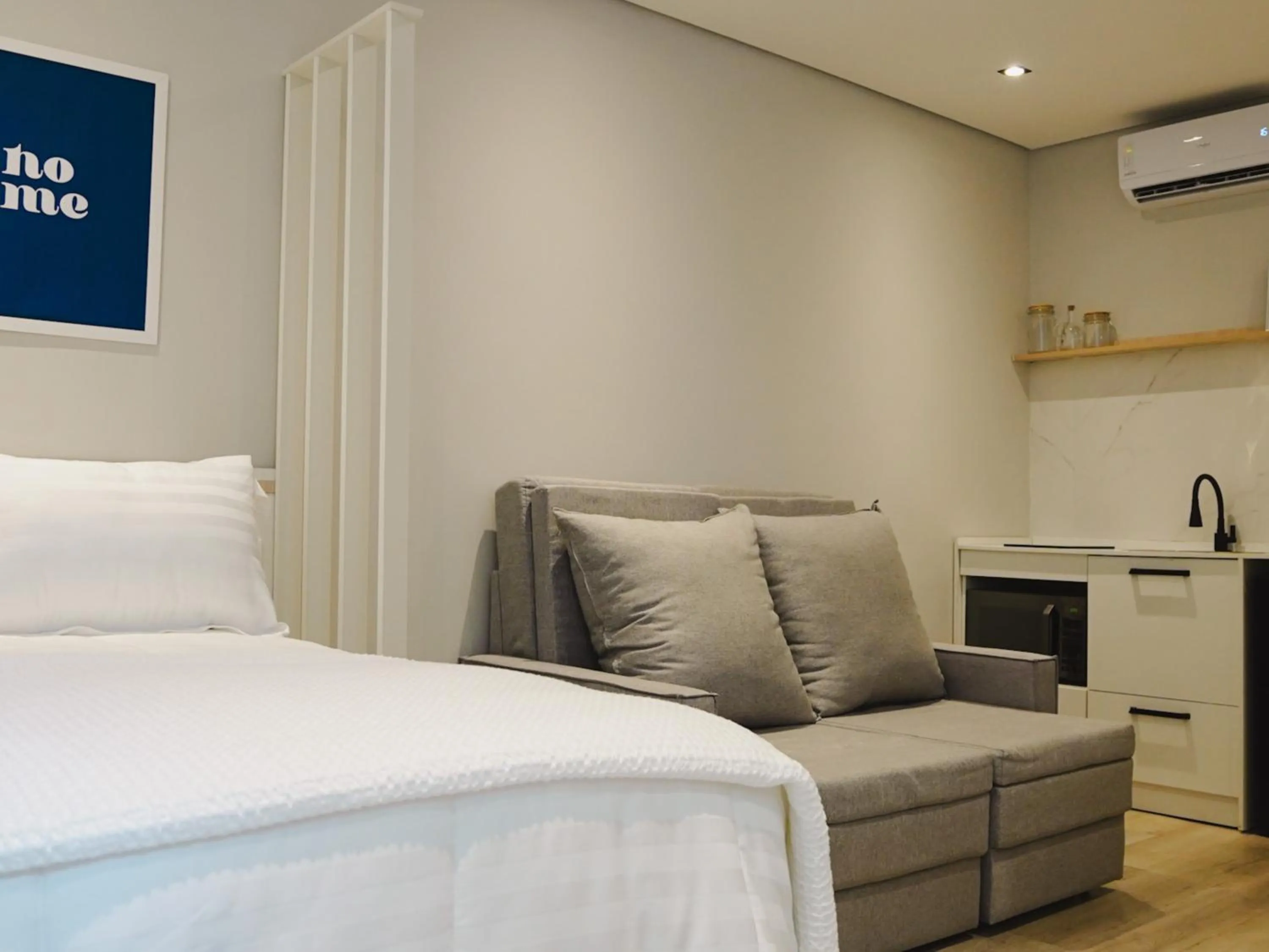 Bed in Apê Metrô Paraíso