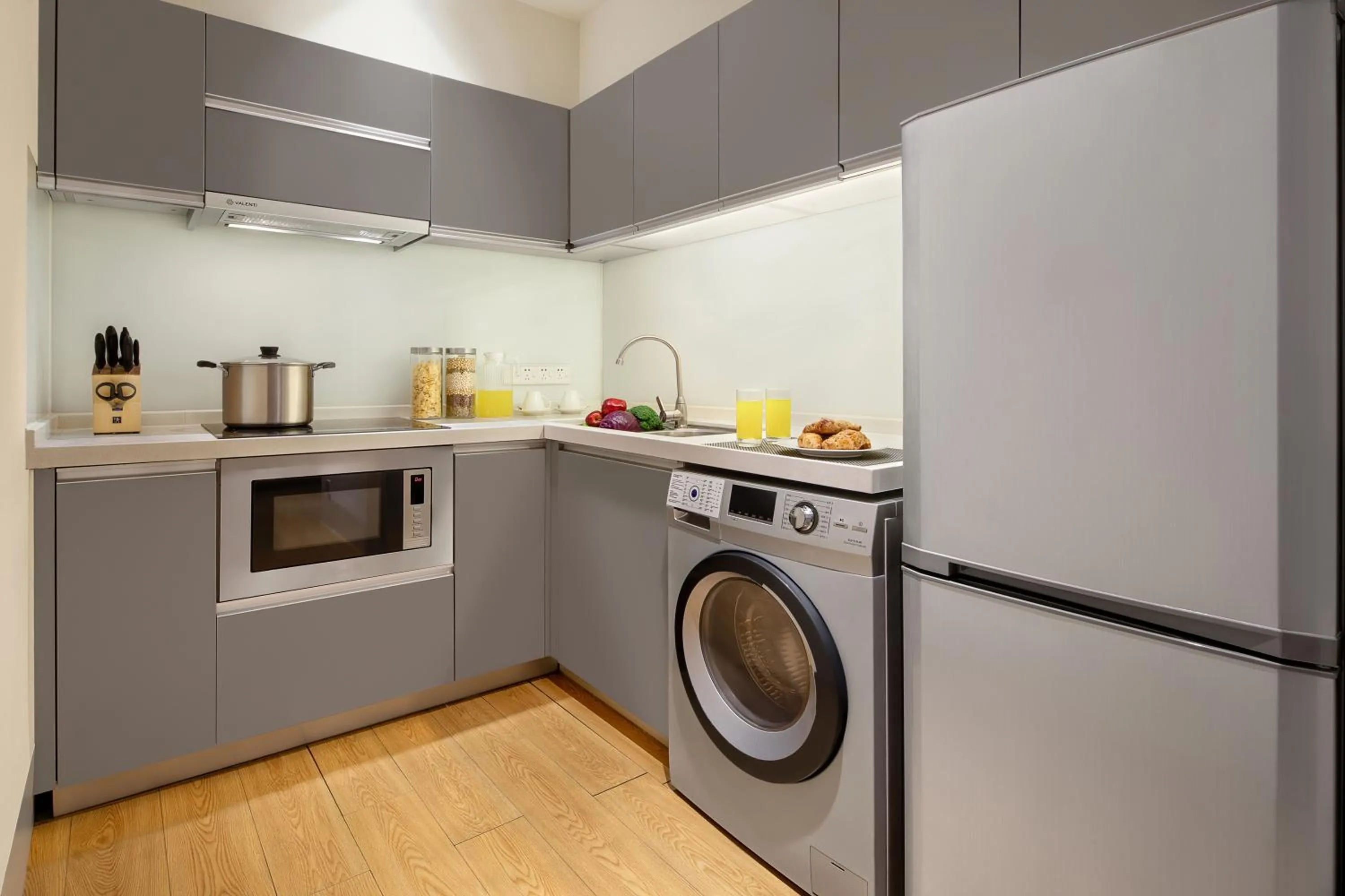 Kitchen or kitchenette in Citadines South Chengdu