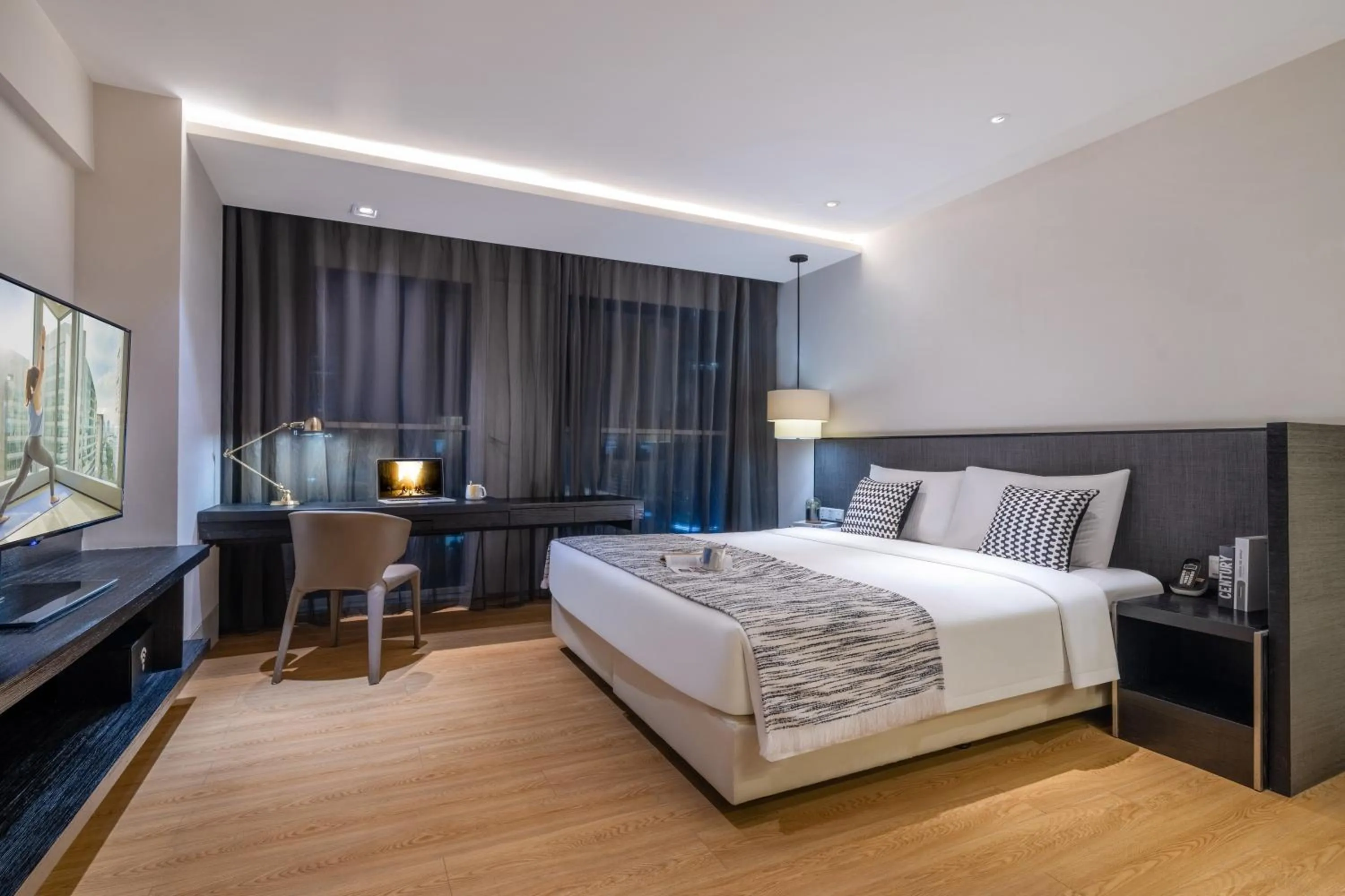 TV and multimedia, Bed in Citadines South Chengdu