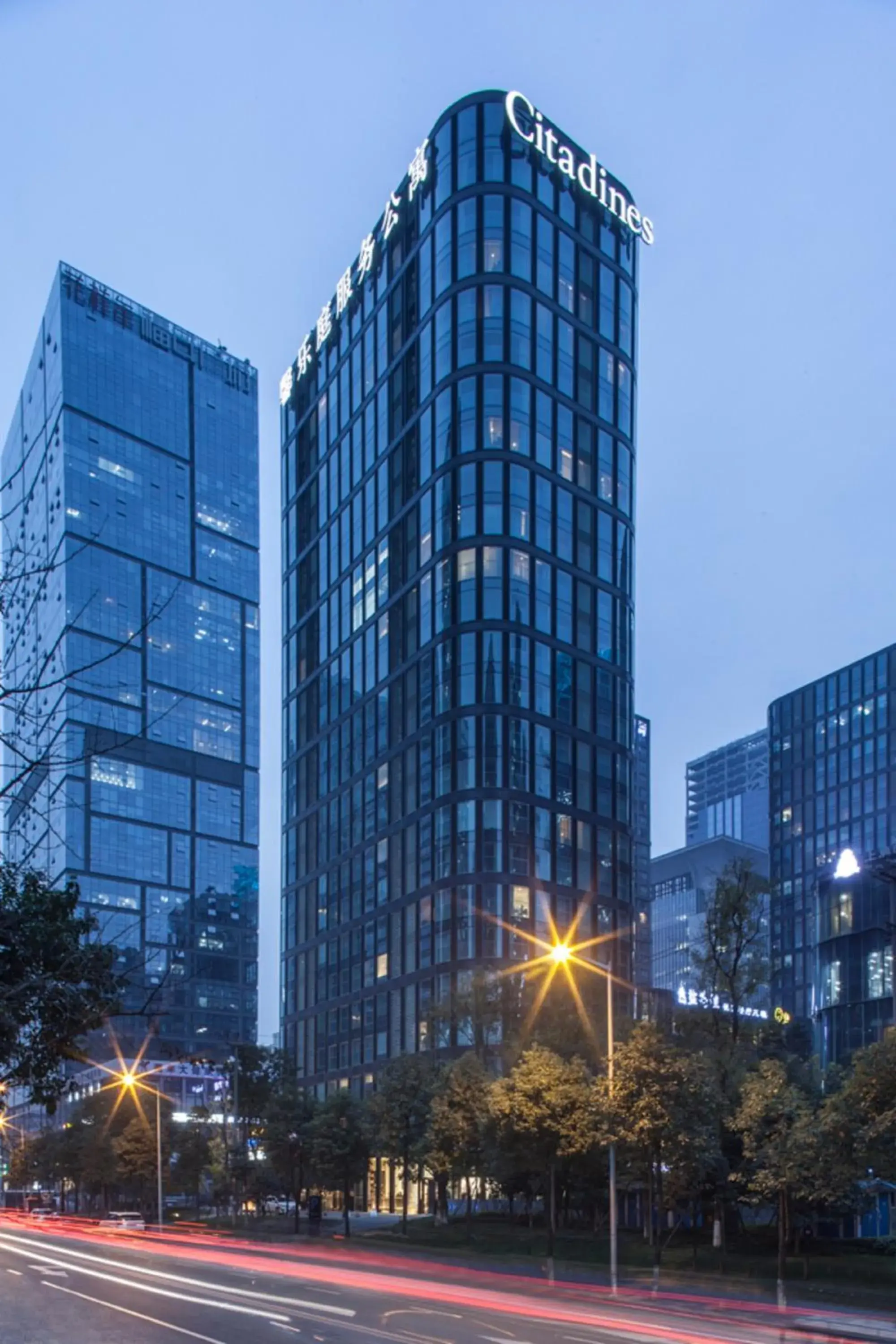 Property building in Citadines South Chengdu Property building in Citadines South Chengdu