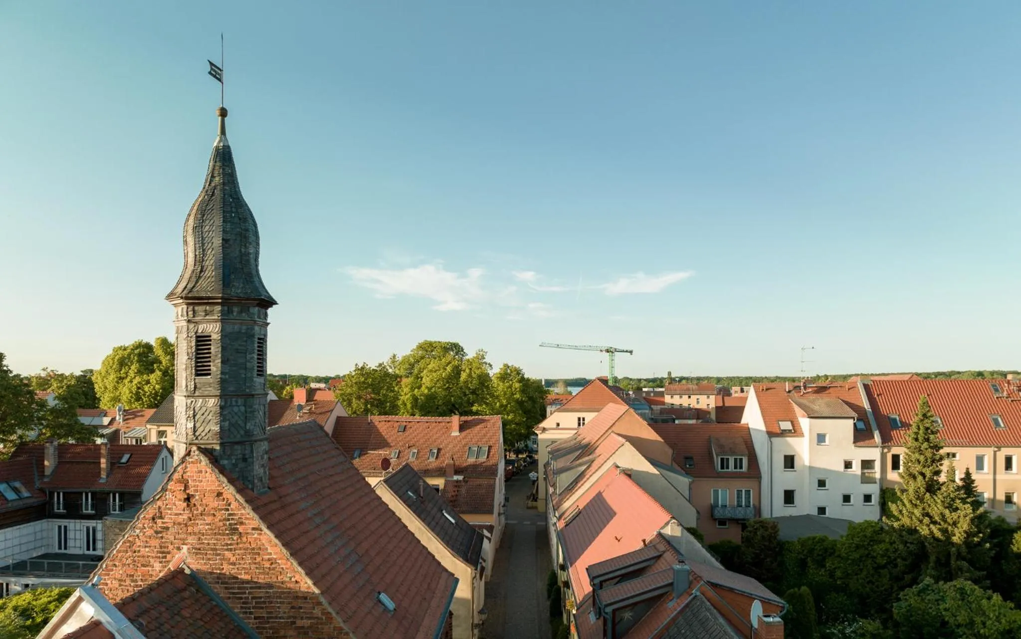 City view in Up Hus Hotel Neuruppin