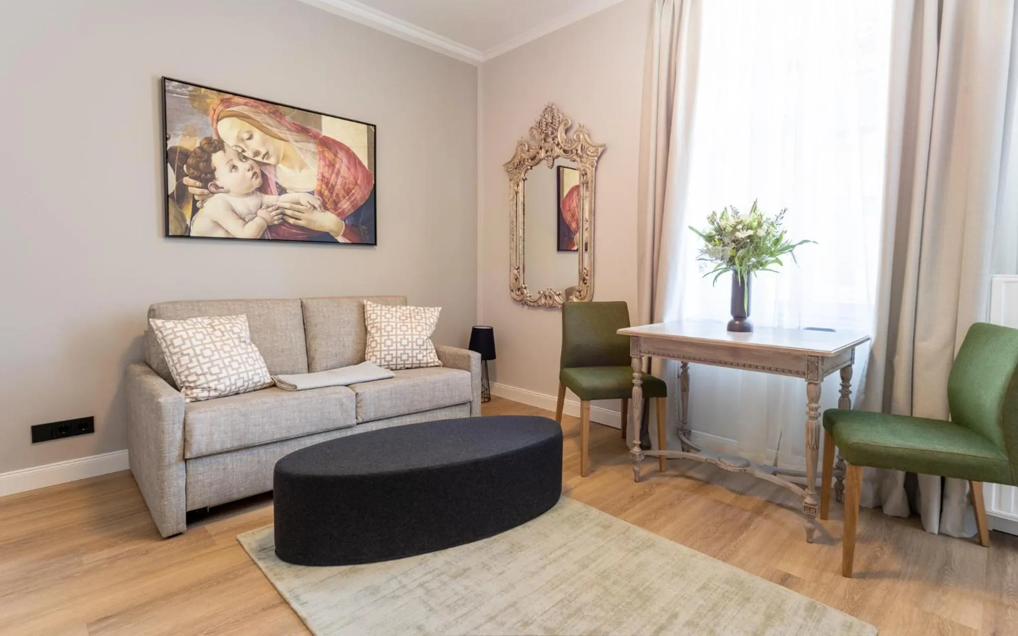 Living room in Up Hus Hotel Neuruppin