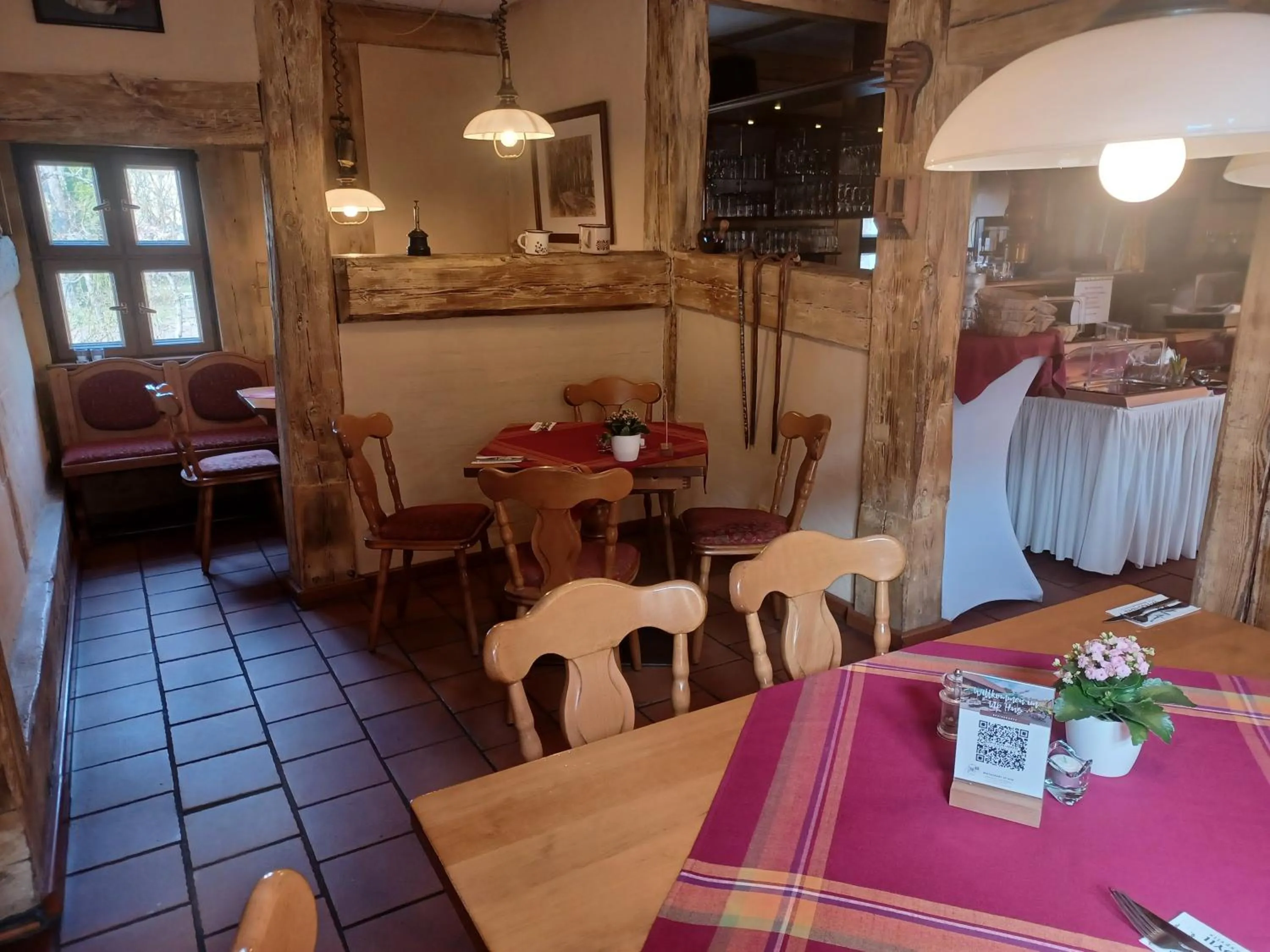 Restaurant/places to eat in Up Hus Hotel Neuruppin