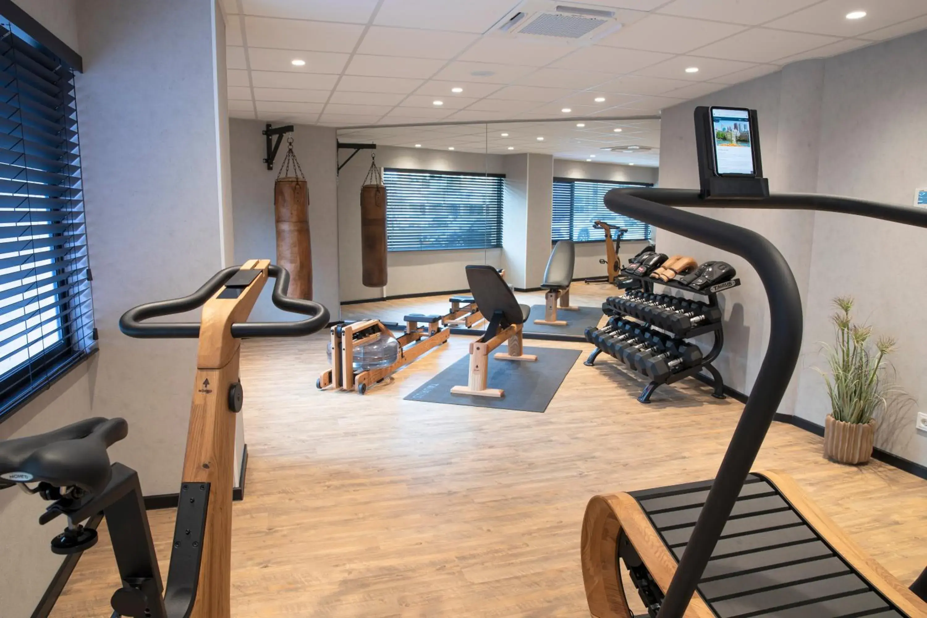 Fitness centre/facilities in Bilderberg Europa Hotel Scheveningen Fitness centre/facilities in Bilderberg Europa Hotel Scheveningen