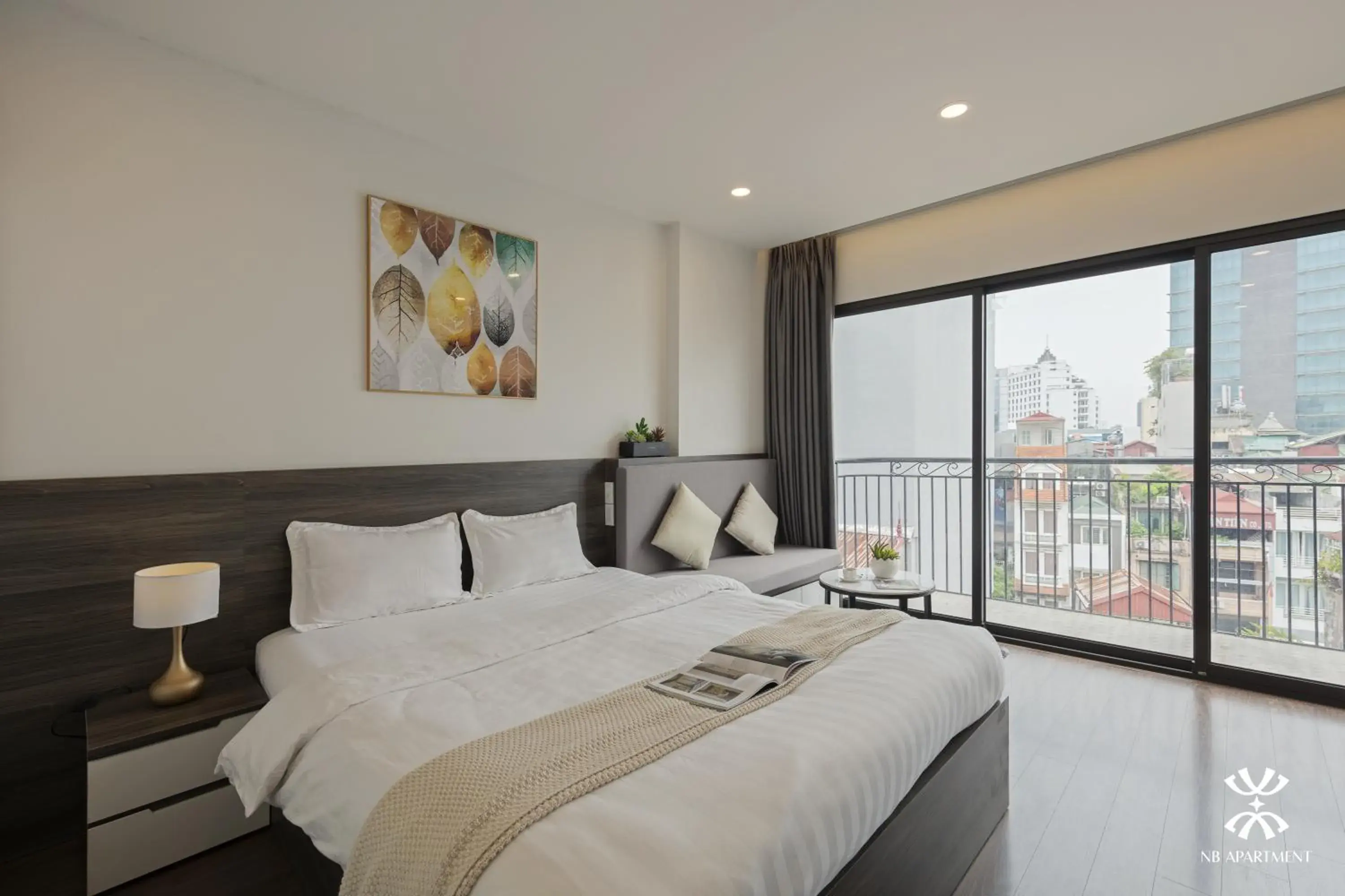 View (from property/room), Bed in NB APARTMENT - KIM MA View (from property/room), Bed in NB APARTMENT - KIM MA