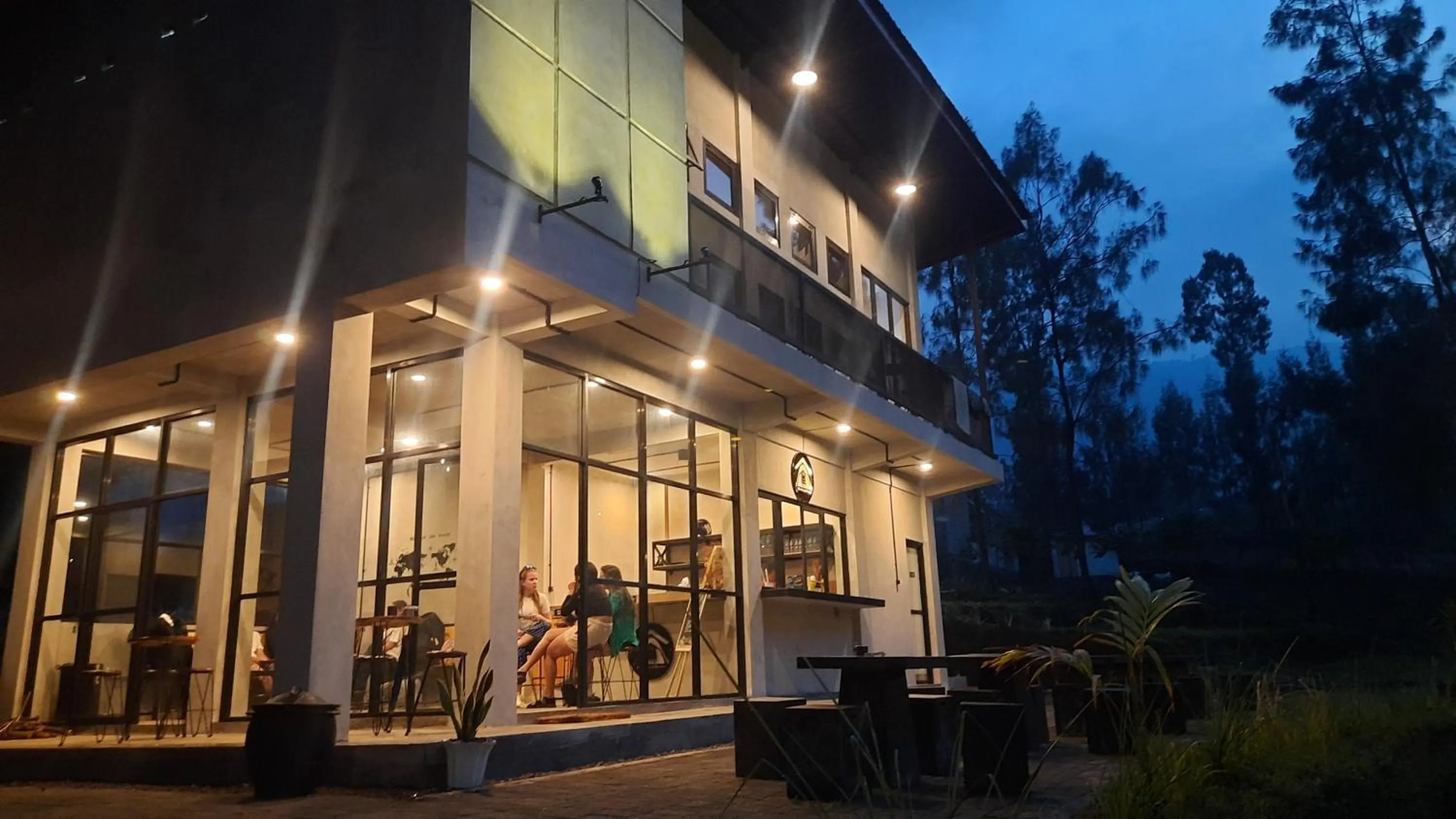 Seating area in Bromo Dormitory