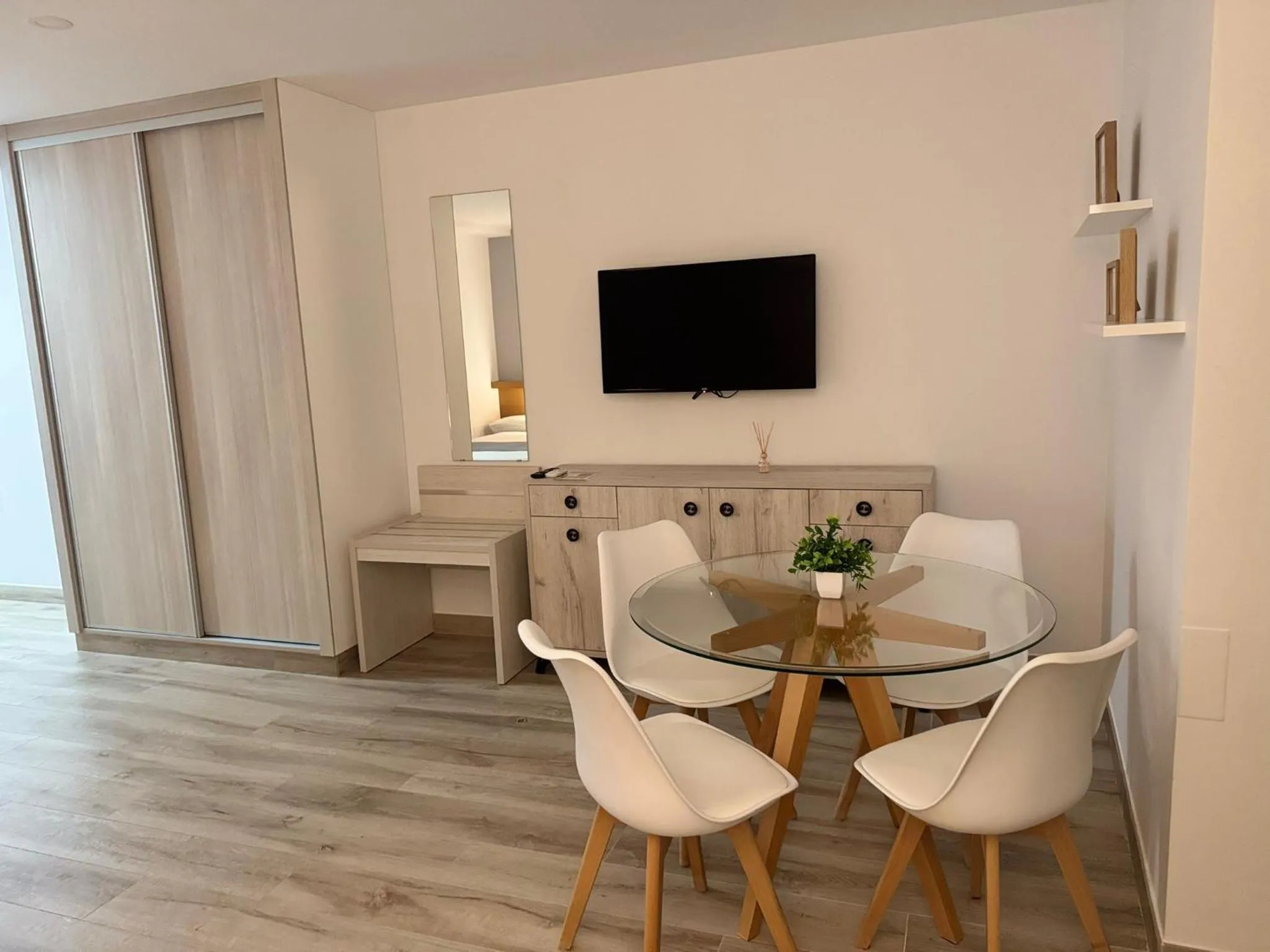 Seating area in Hotel Apartamentos Antequera