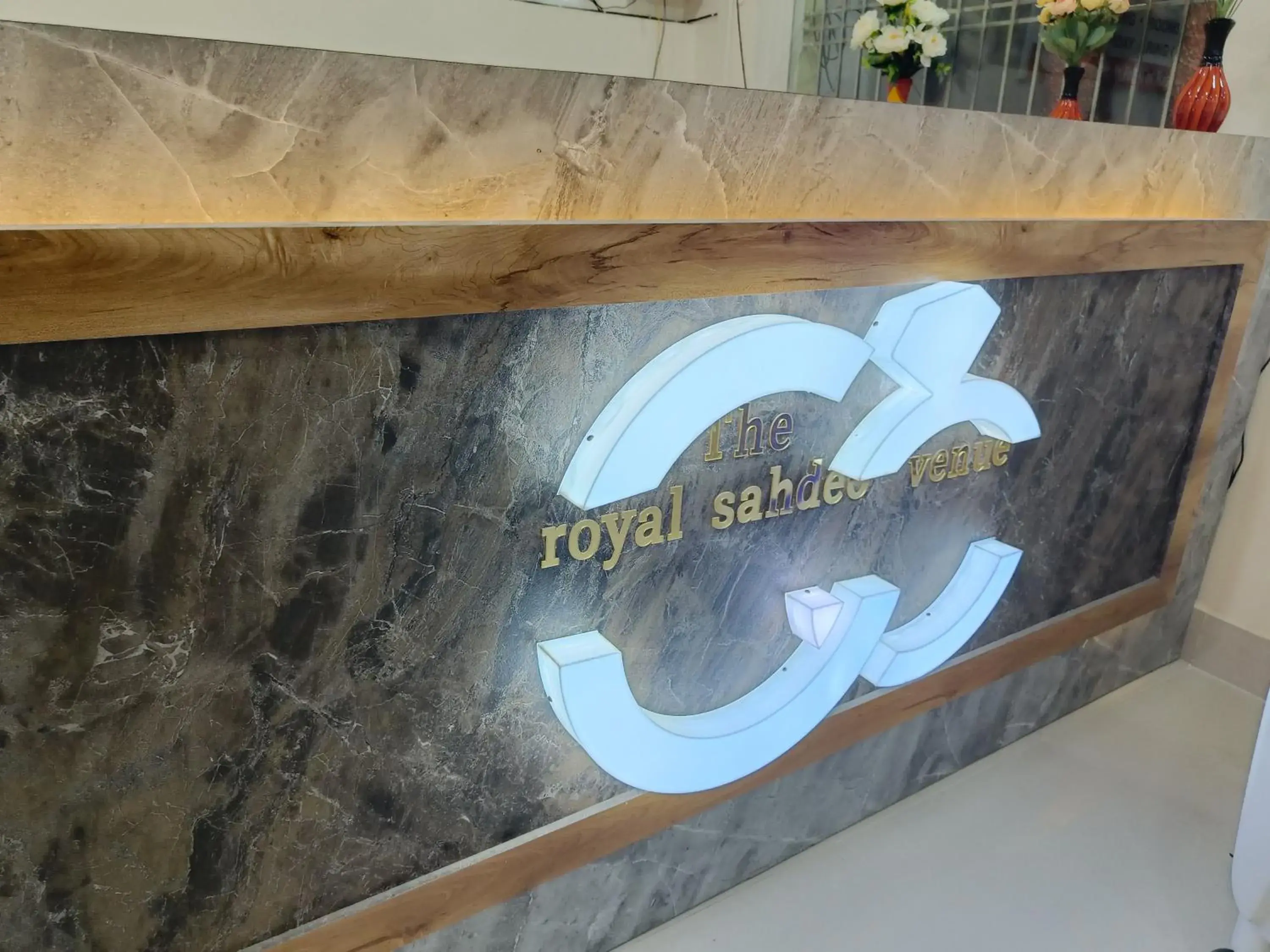 Property logo or sign in The Royal Sahdeo Venue Property logo or sign in The Royal Sahdeo Venue