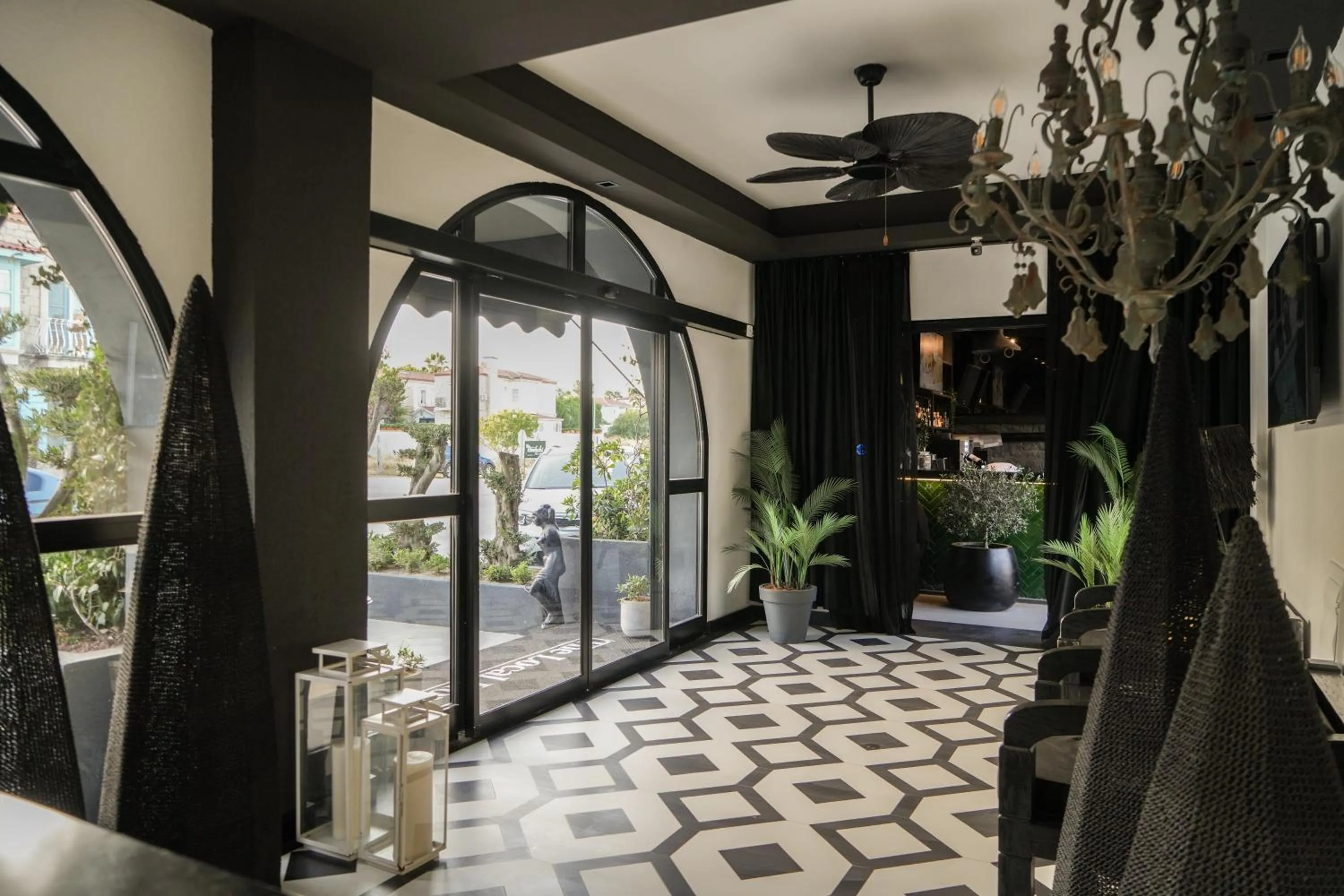 Seating area in The Local House Alaçatı