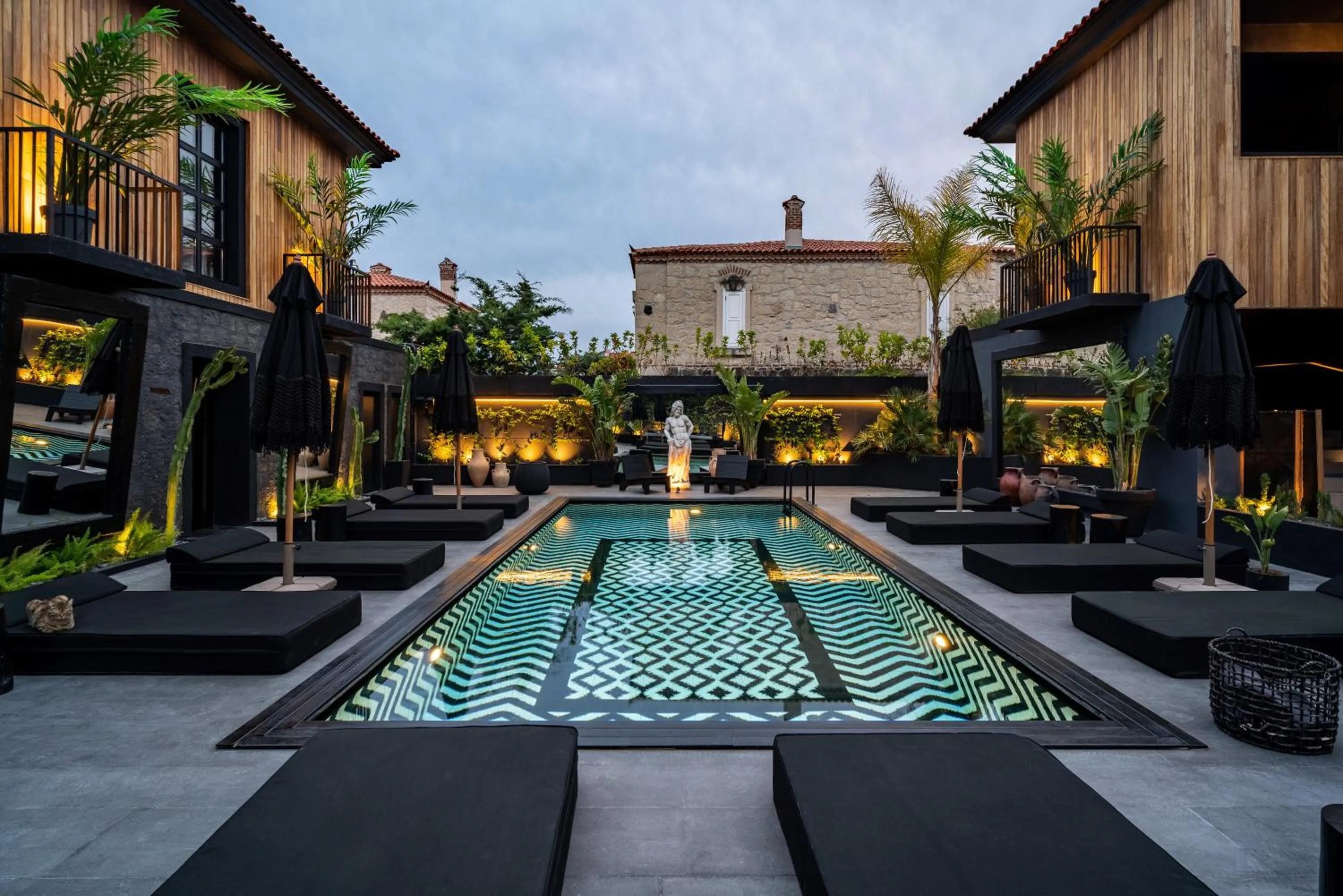 Garden view in The Local House Alaçatı