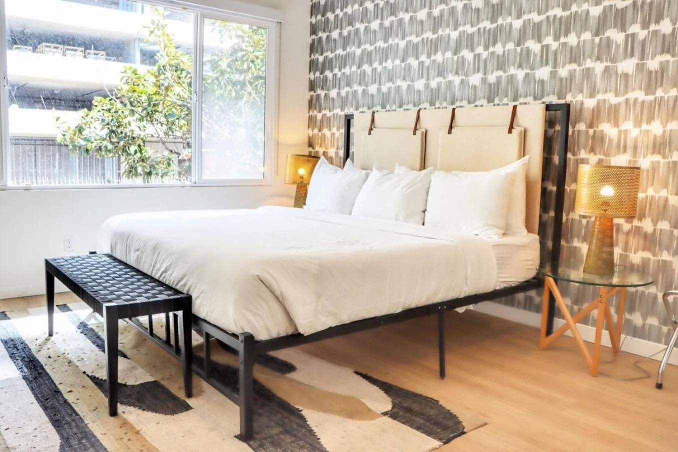 Bed in Cozy Couple's Corner in Downtown San Diego