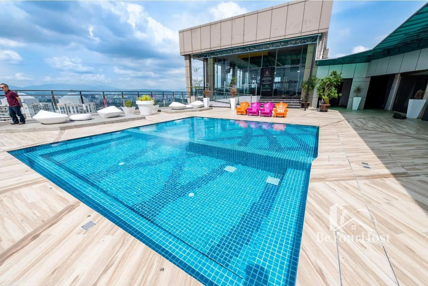 Pool view in Dorsett Residences Sri Hartamas (Kuala Lumpur)