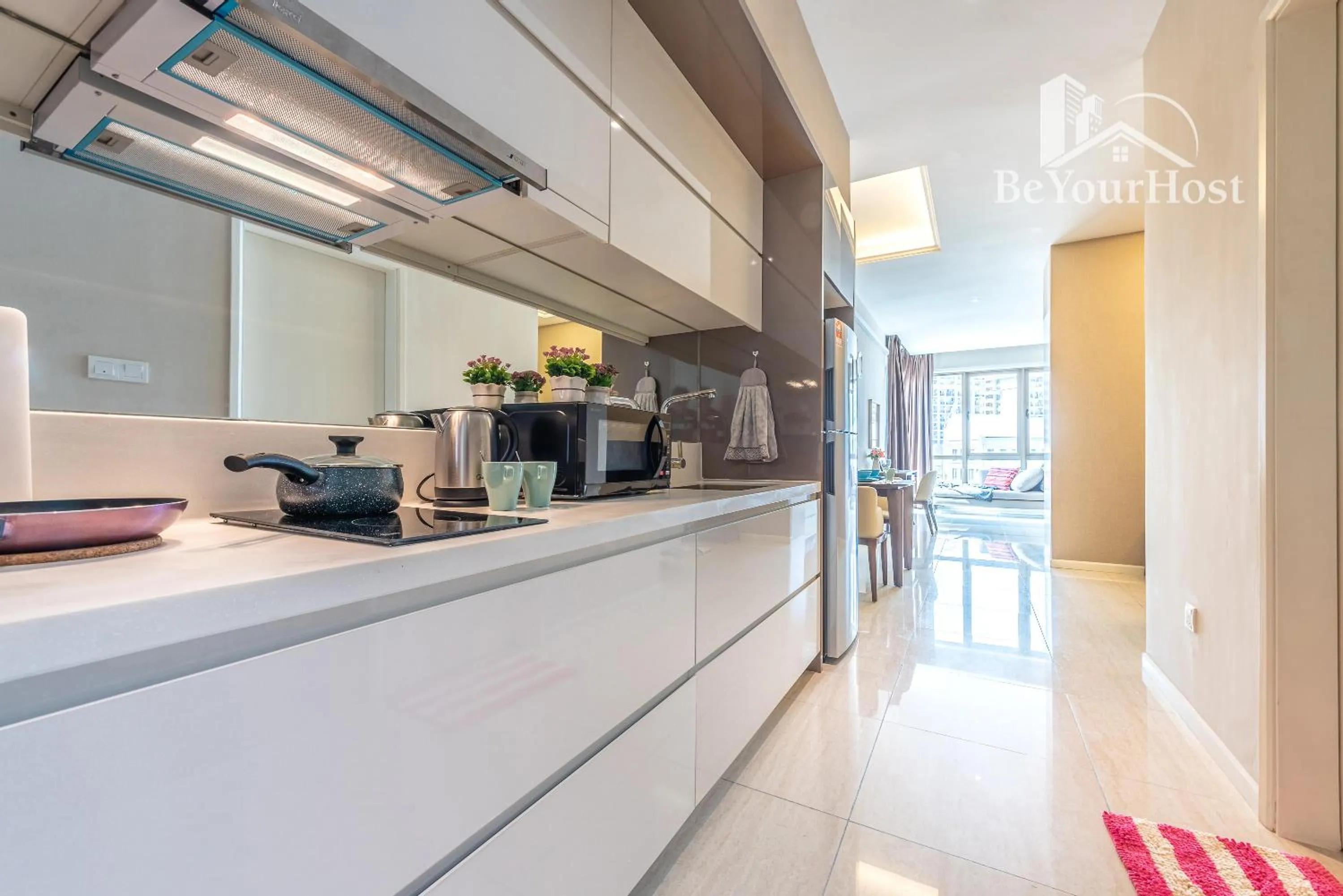 Kitchen or kitchenette in Dorsett Residences Sri Hartamas (Kuala Lumpur)