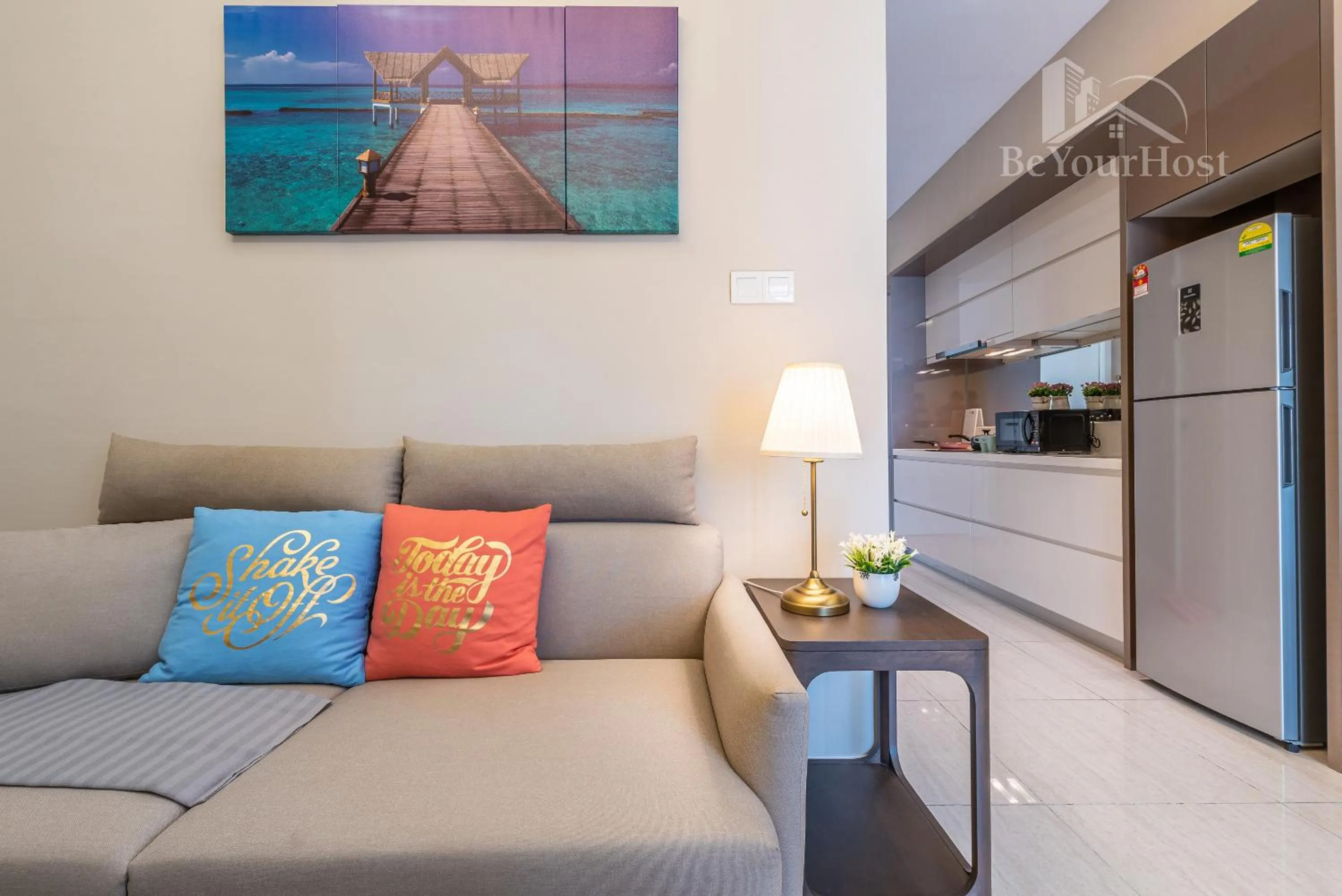 Kitchen or kitchenette in Dorsett Residences Sri Hartamas (Kuala Lumpur)