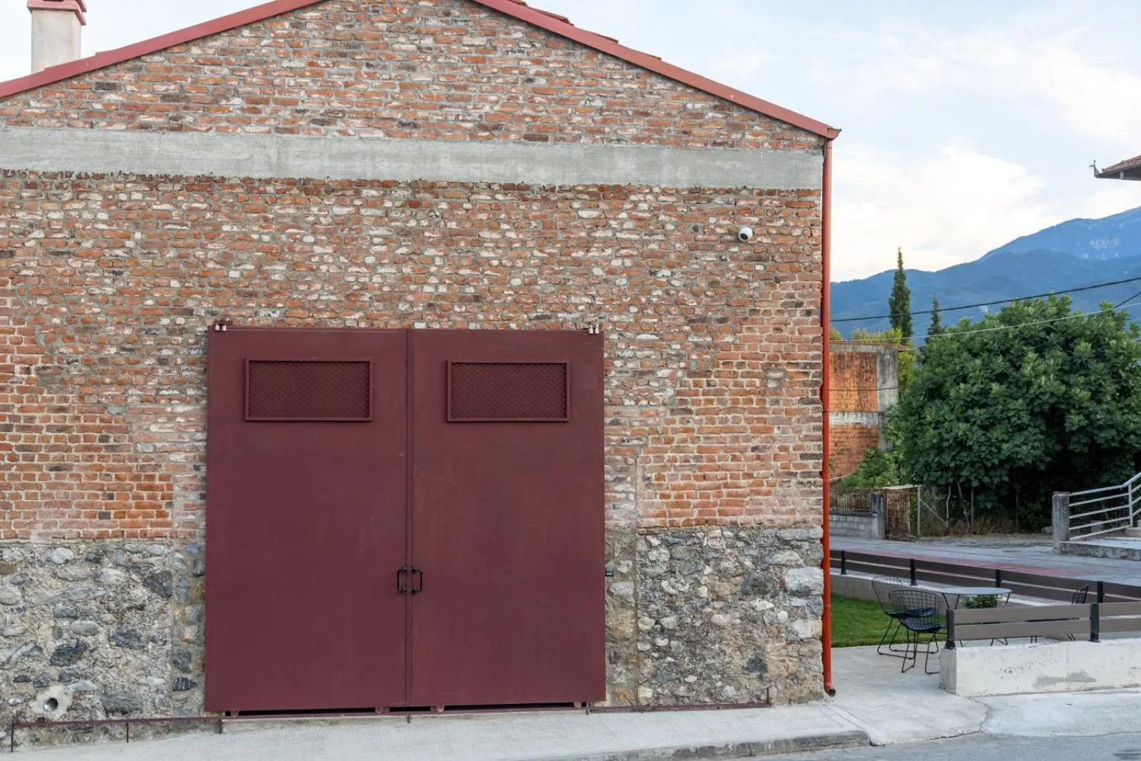 Property building in Malathro Olympus Guest House