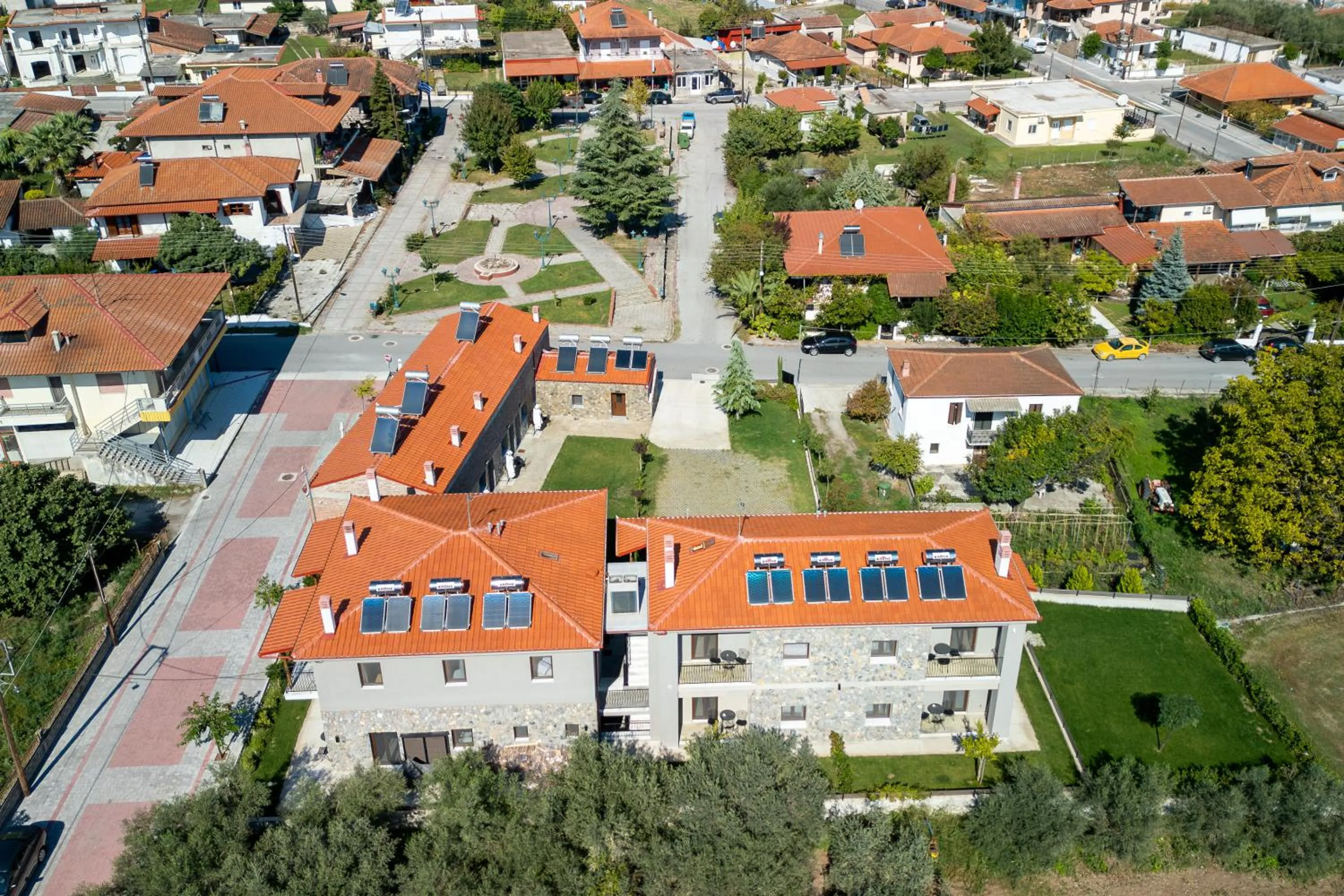 Property building in Malathro Olympus Guest House