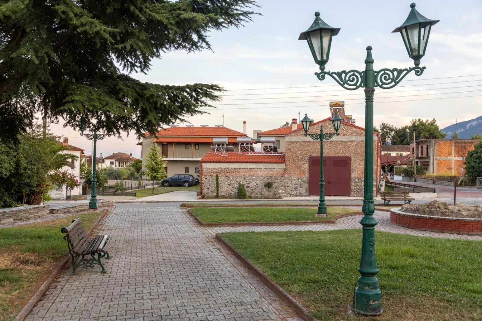 Property building in Malathro Olympus Guest House