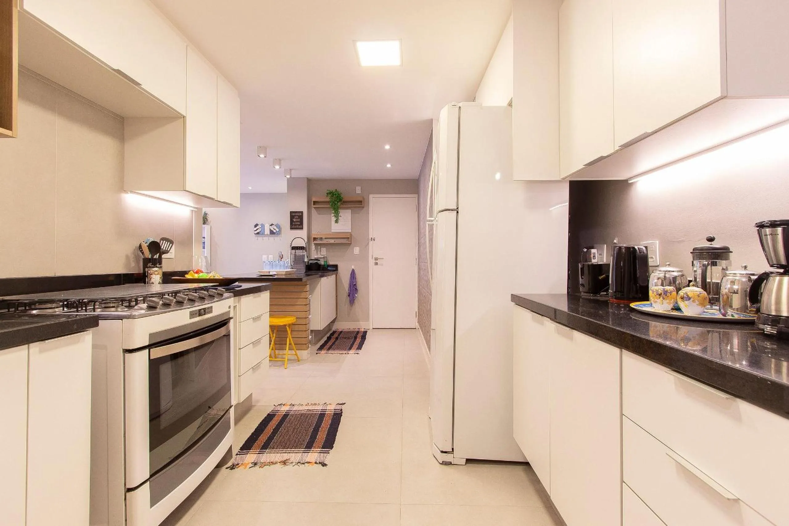 Kitchen or kitchenette in Praia e Conforto em Ipanema!