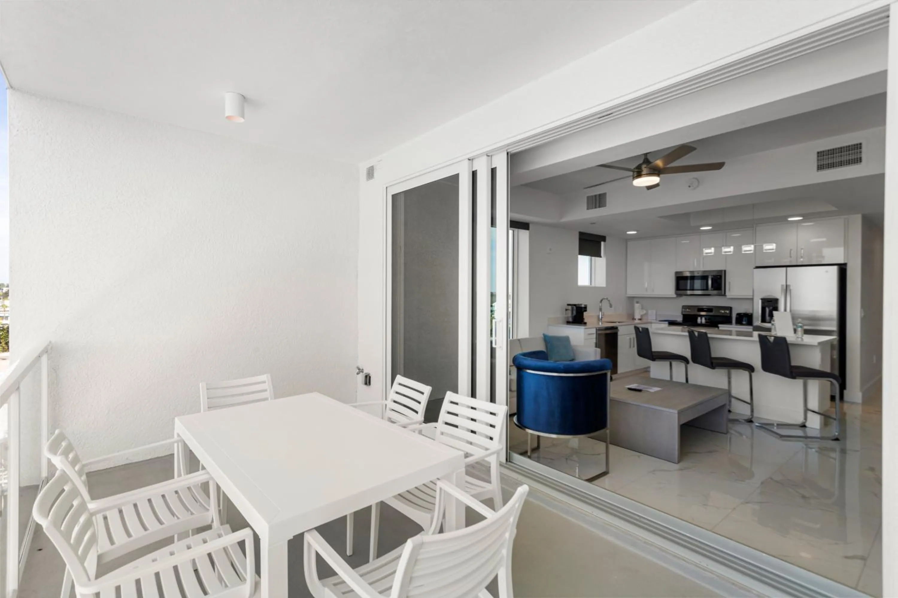 Kitchen or kitchenette in Ocean Club Treasure Island Hotel