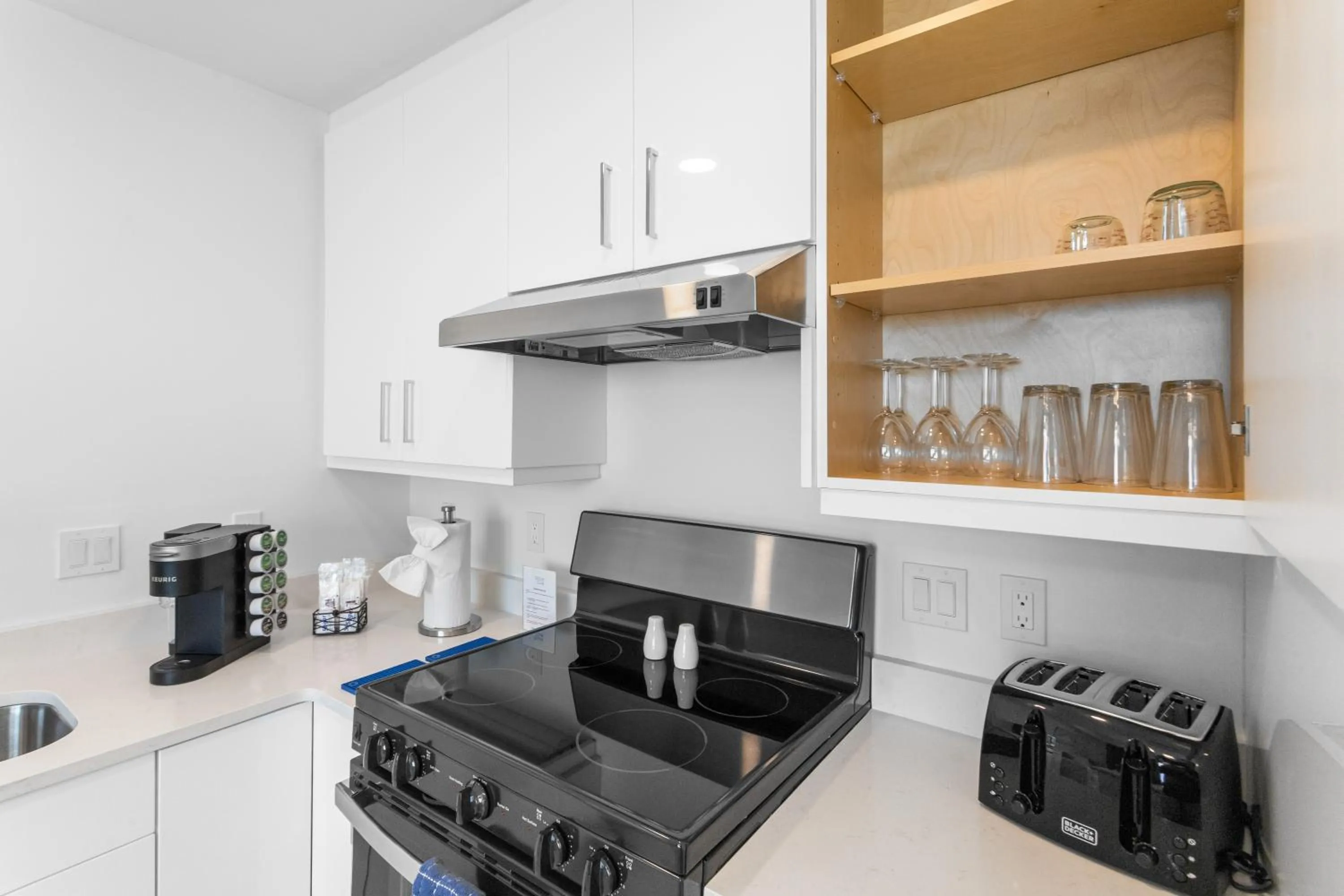 Kitchen or kitchenette in Ocean Club Treasure Island Hotel