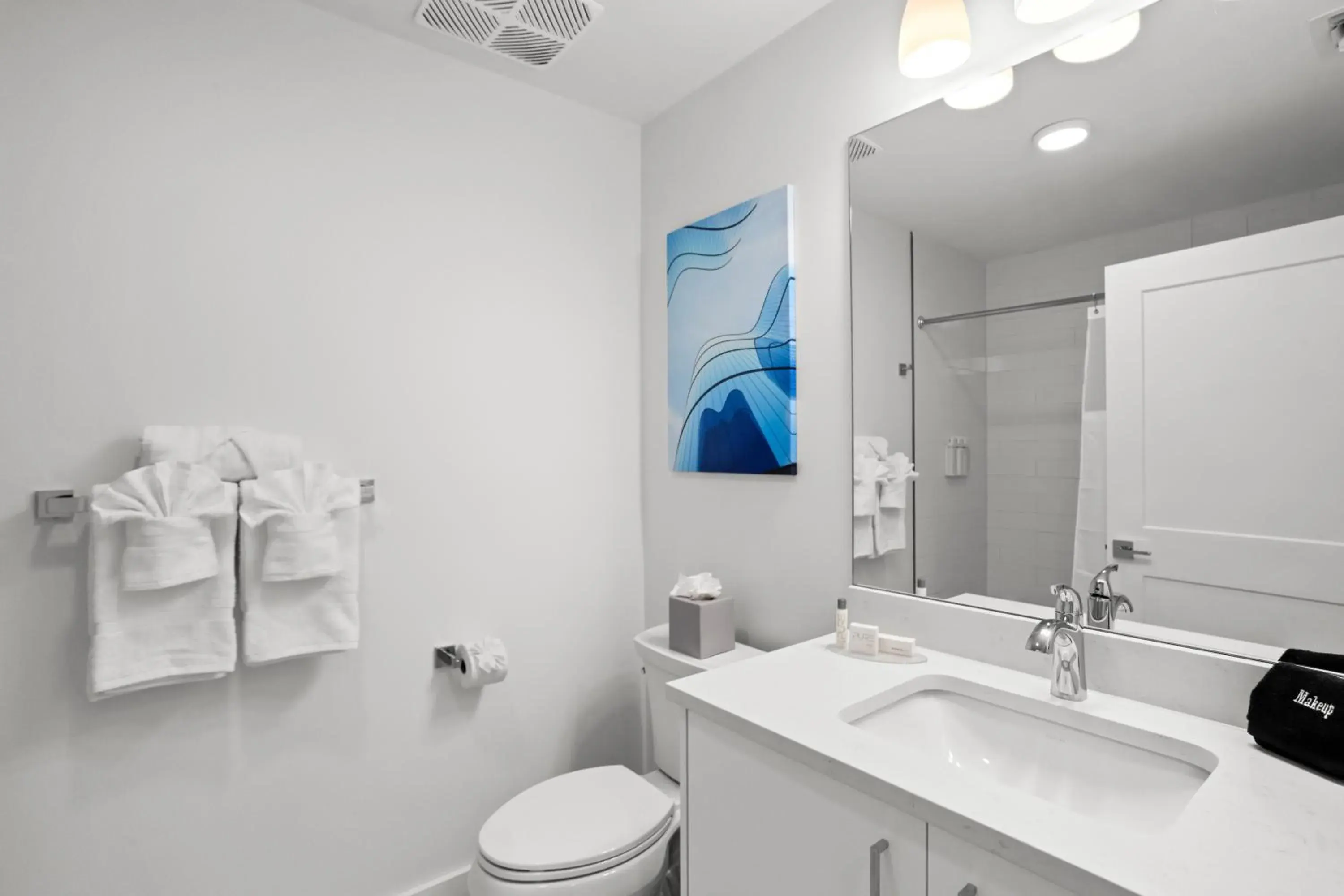 Bathroom in Ocean Club Treasure Island Hotel Bathroom in Ocean Club Treasure Island Hotel