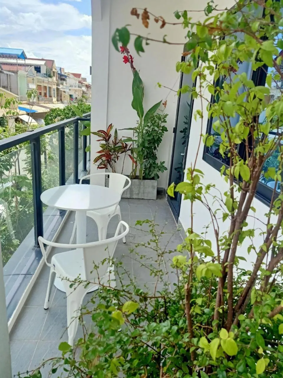 Balcony/Terrace in Nimith Hotel & Restaurant