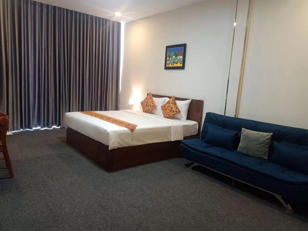 Bedroom, Bed in Nimith Hotel & Restaurant