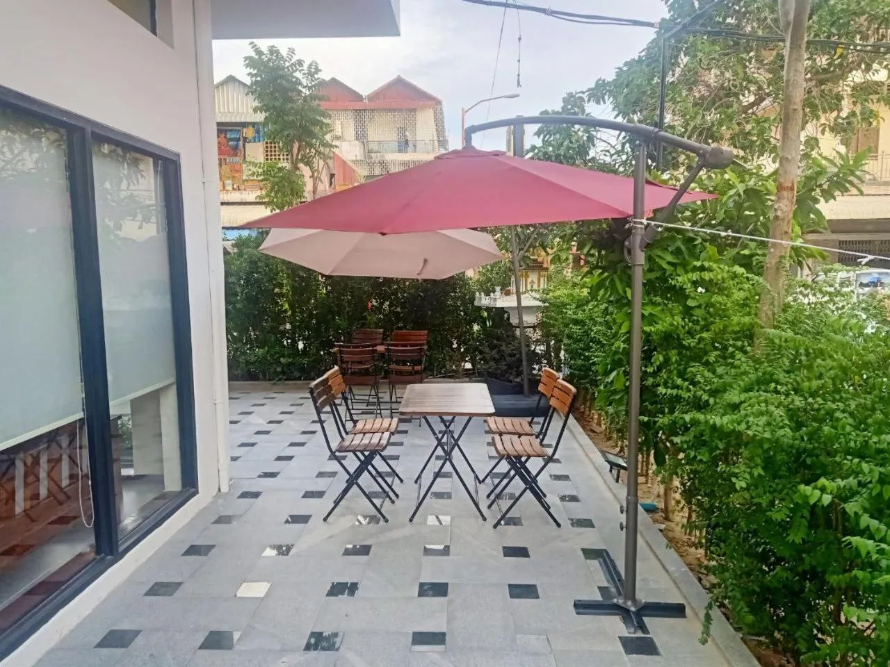 Balcony/Terrace in Nimith Hotel & Restaurant