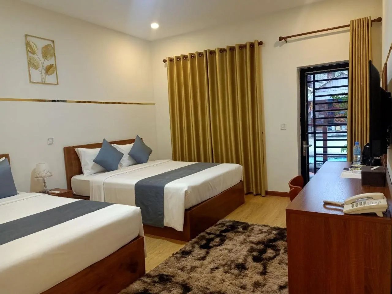 Bedroom, Bed in Nimith Hotel & Restaurant