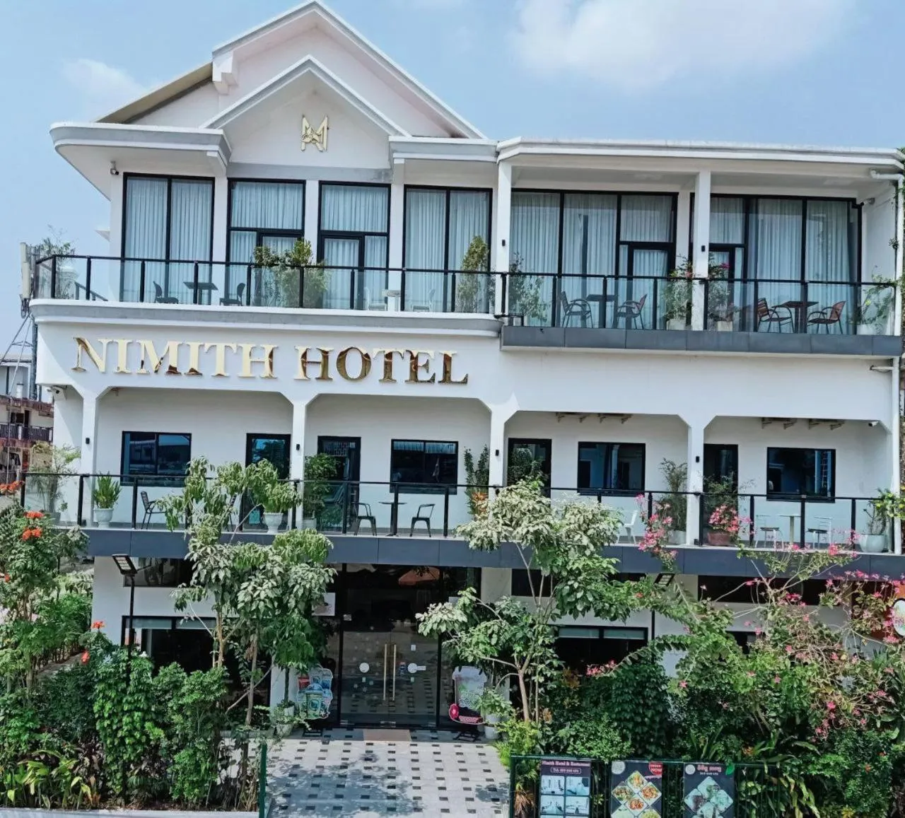 Property building in Nimith Hotel & Restaurant