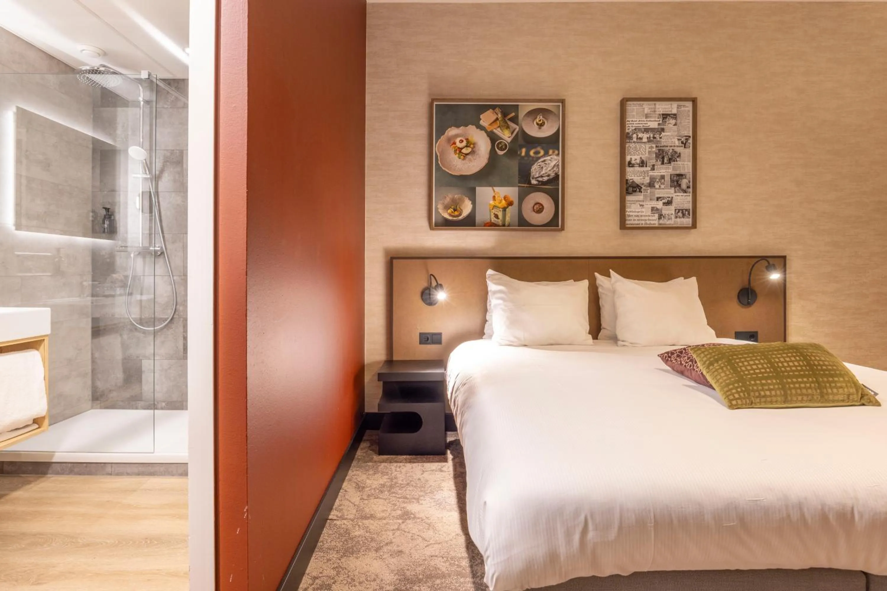 Bed in Fletcher Hotel-Restaurant Klein Zwitserland