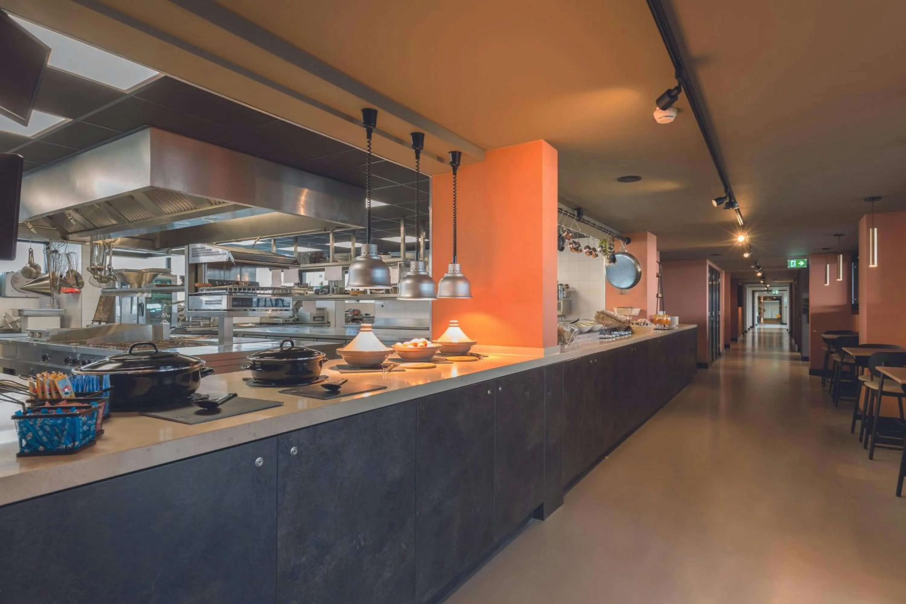 Buffet breakfast in Leonardo Hotel IJmuiden Seaport Beach