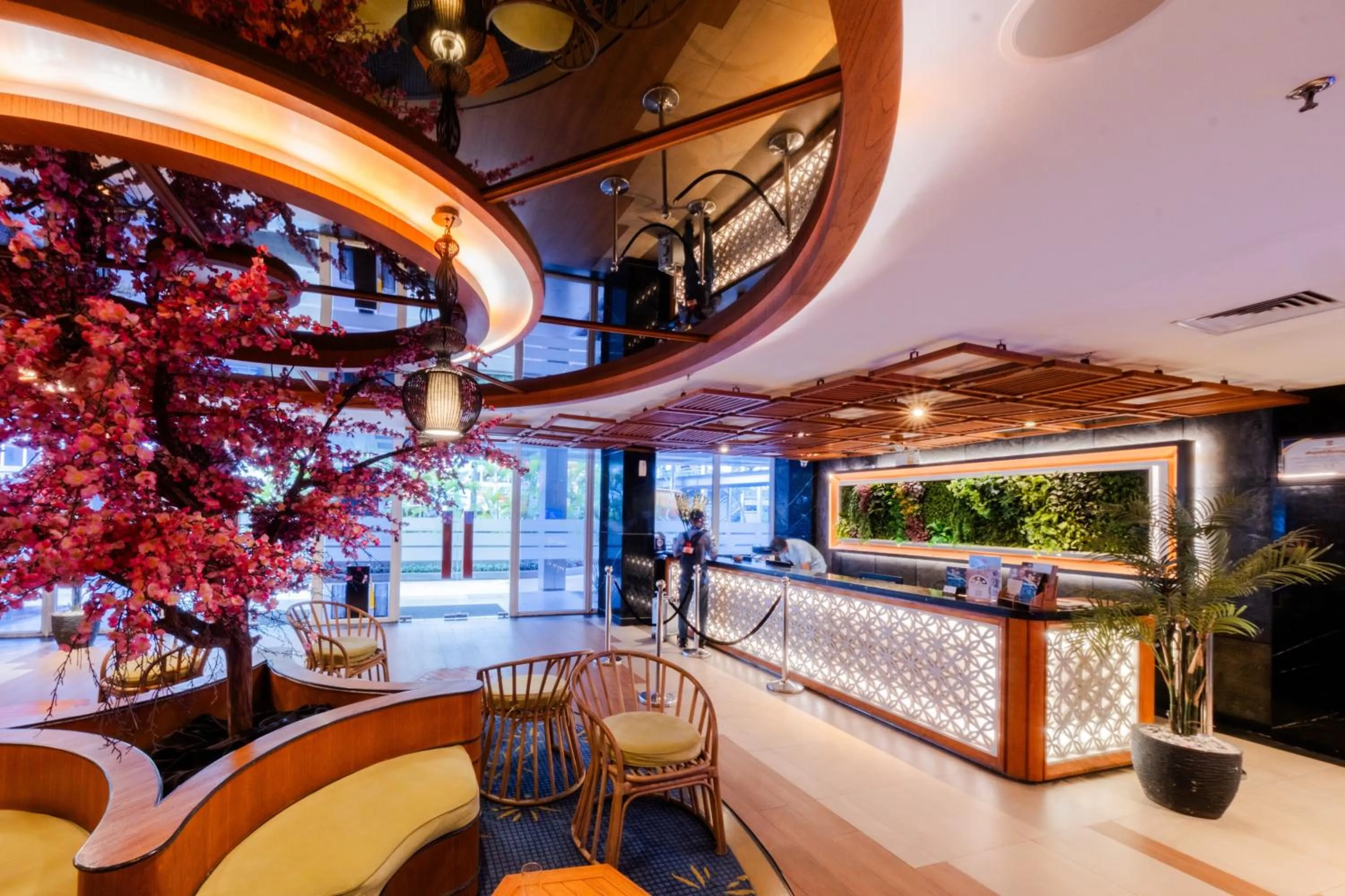 Lobby or reception in Astara Hotel Balikpapan