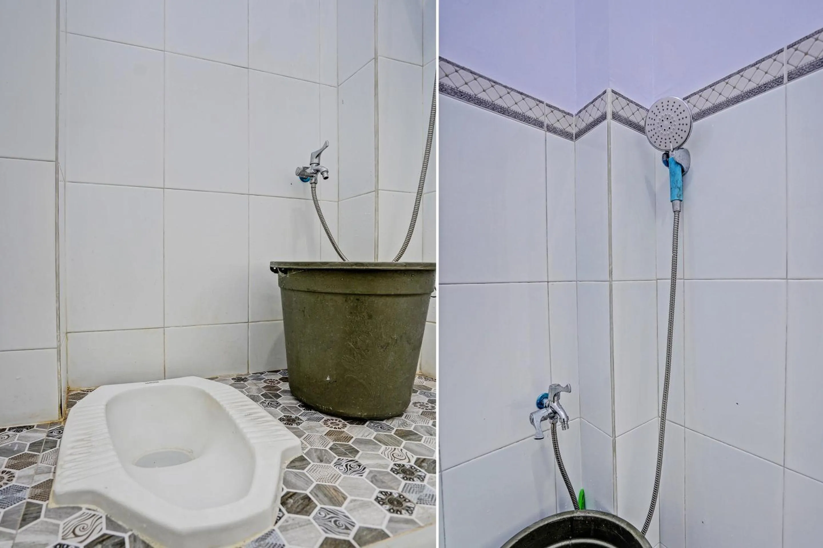 Bathroom in Hotel O Niza Guesthouse Syariah