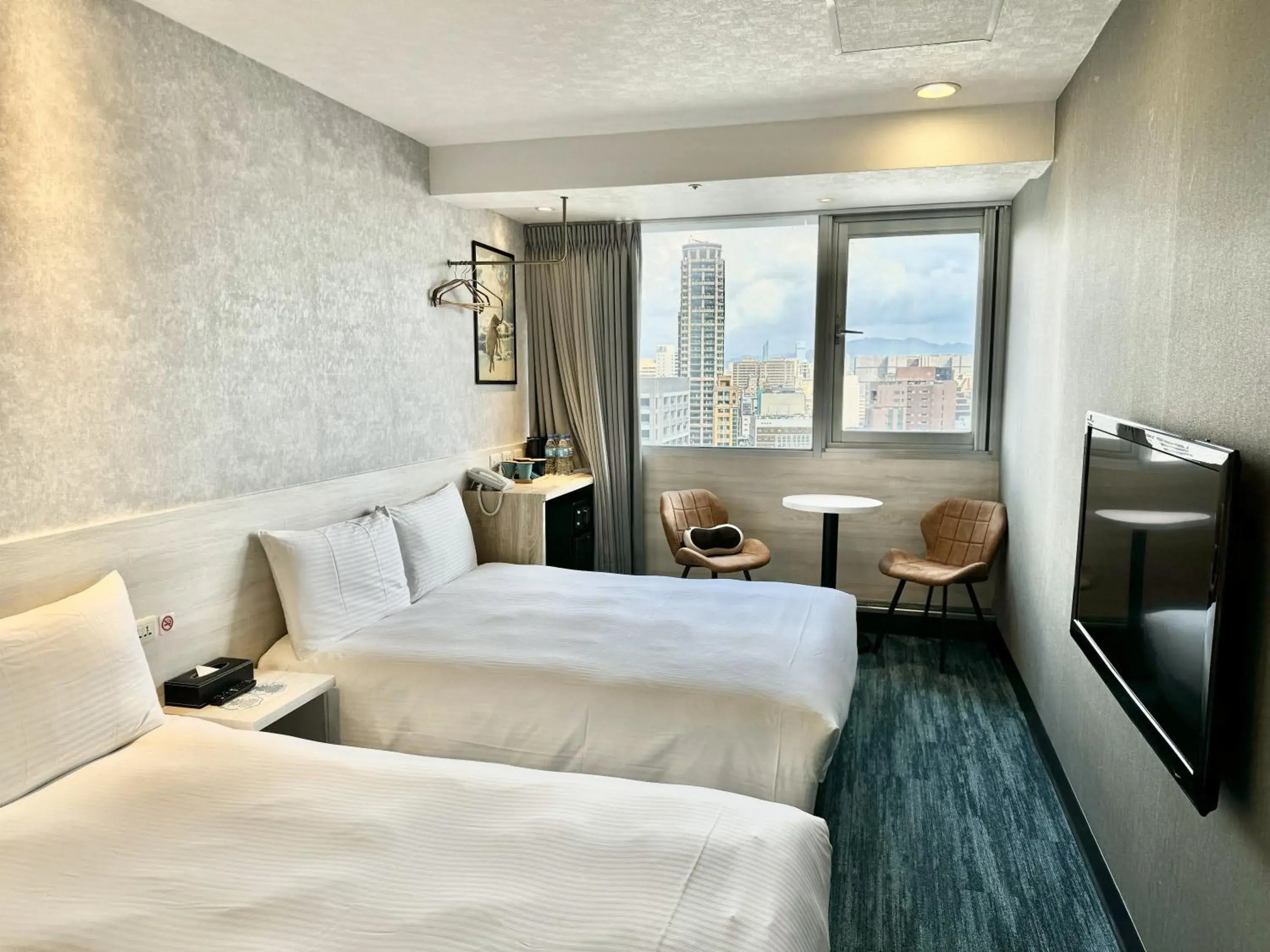 Bed in 西門雲町旅店 Sky Gate Hotel Bed in 西門雲町旅店 Sky Gate Hotel