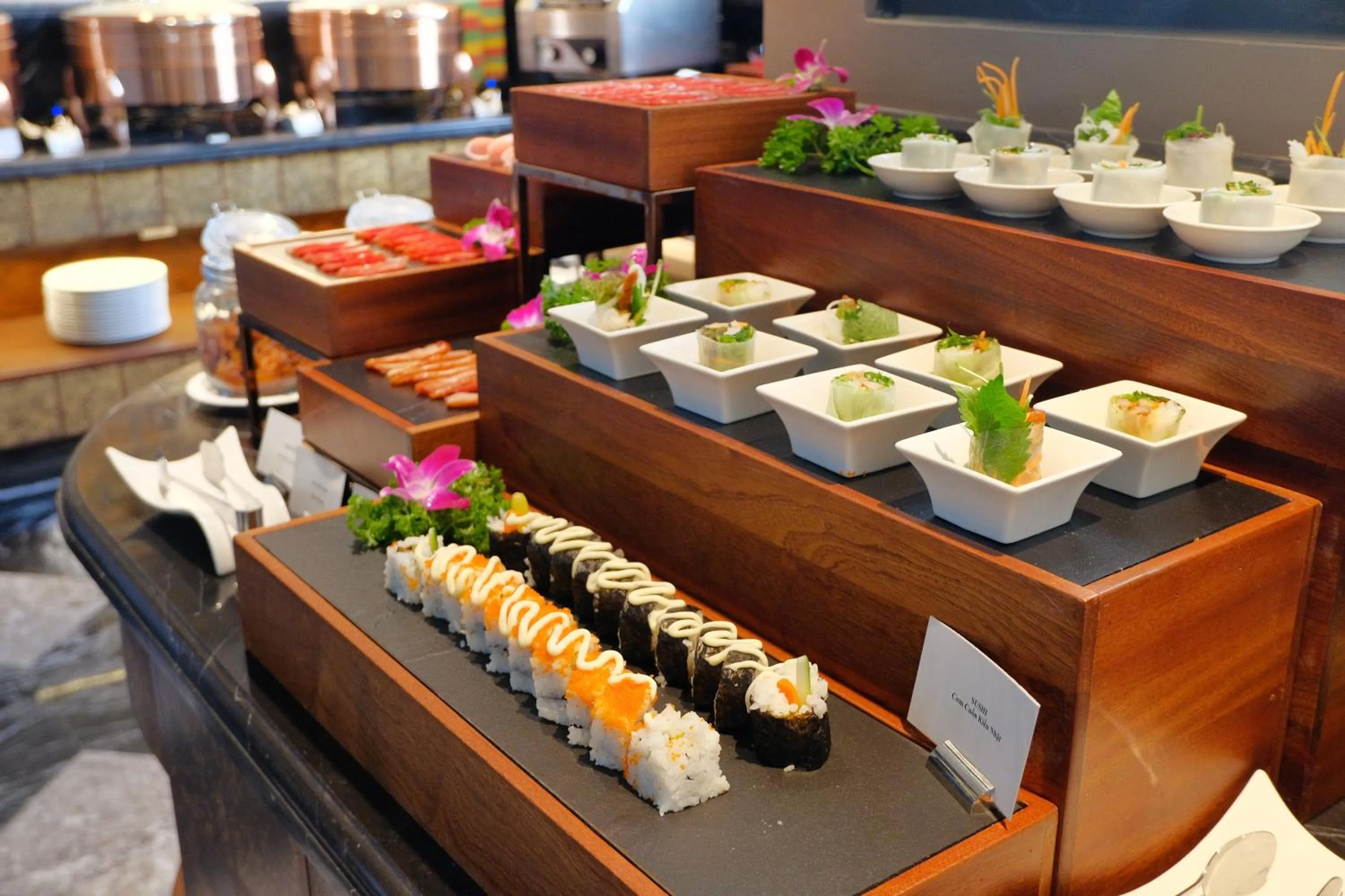 Buffet breakfast in Le Chanvre Hanoi Hotel & Spa