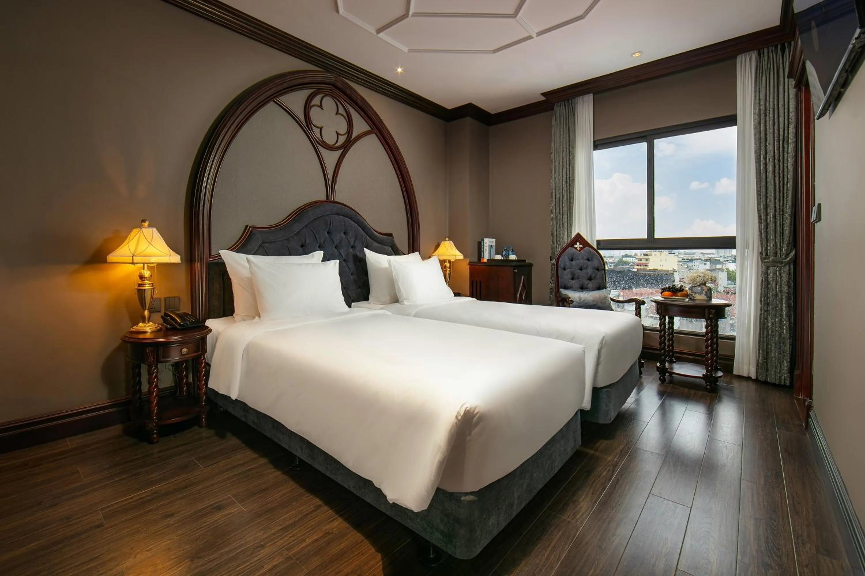 Bedroom, Bed in Le Chanvre Hanoi Hotel & Spa