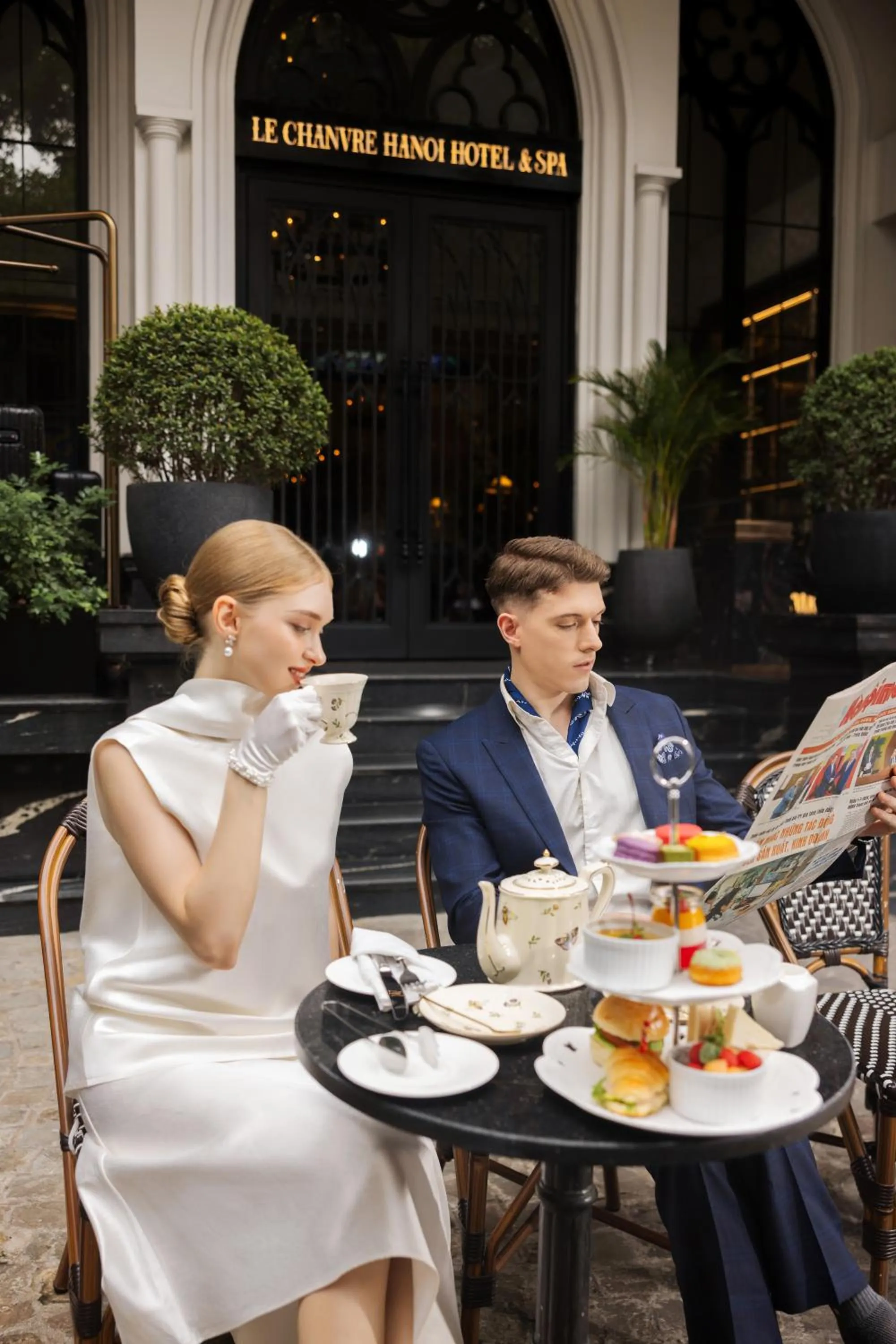Balcony/Terrace in Le Chanvre Hanoi Hotel & Spa