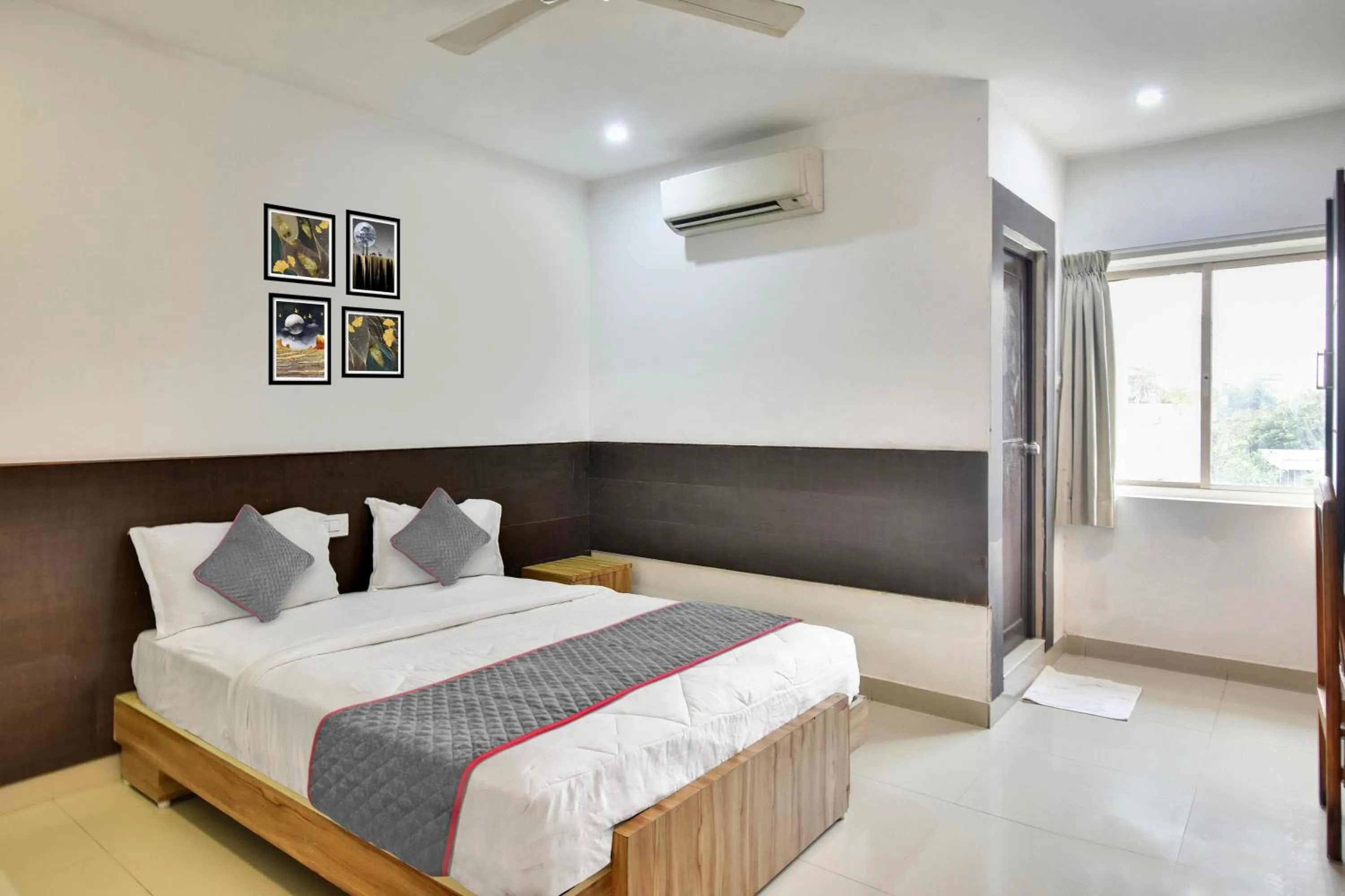 Bedroom, Bed in Collection O Elite Residency