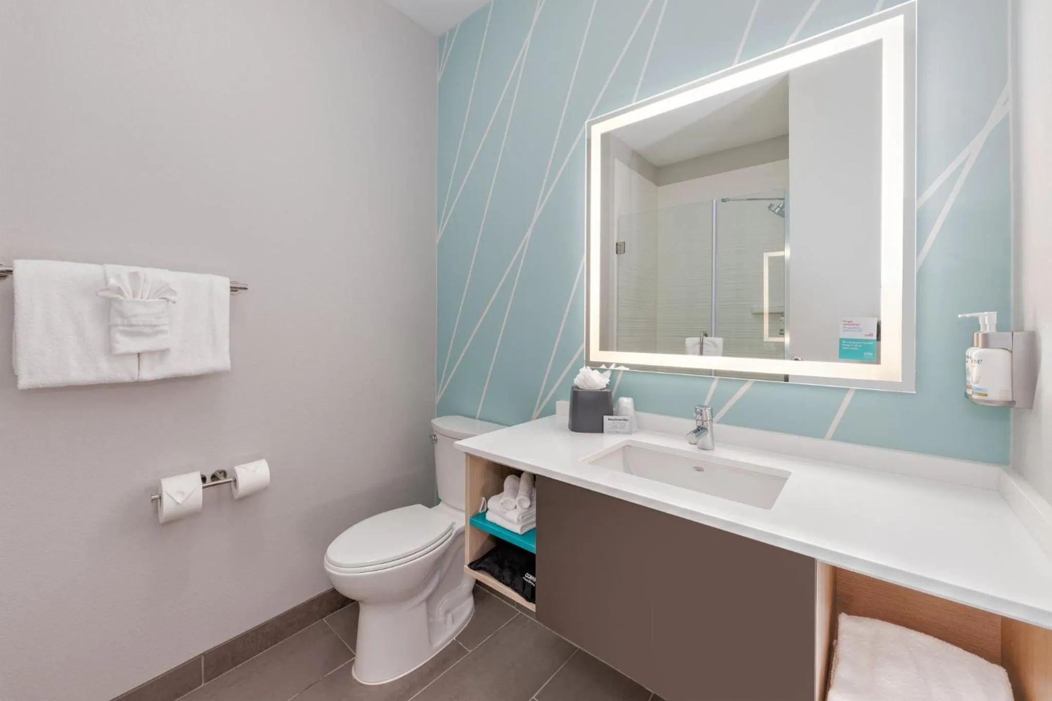 Bathroom in avid hotel Austin NW - Lakeline by IHG