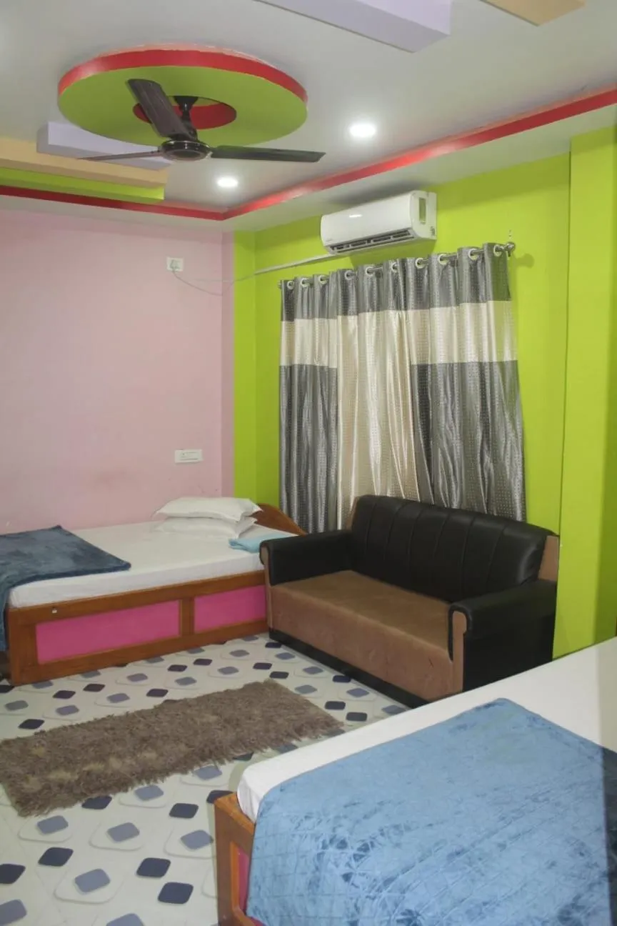 Bedroom in Hotel Giggle Coast Restro and Lodge